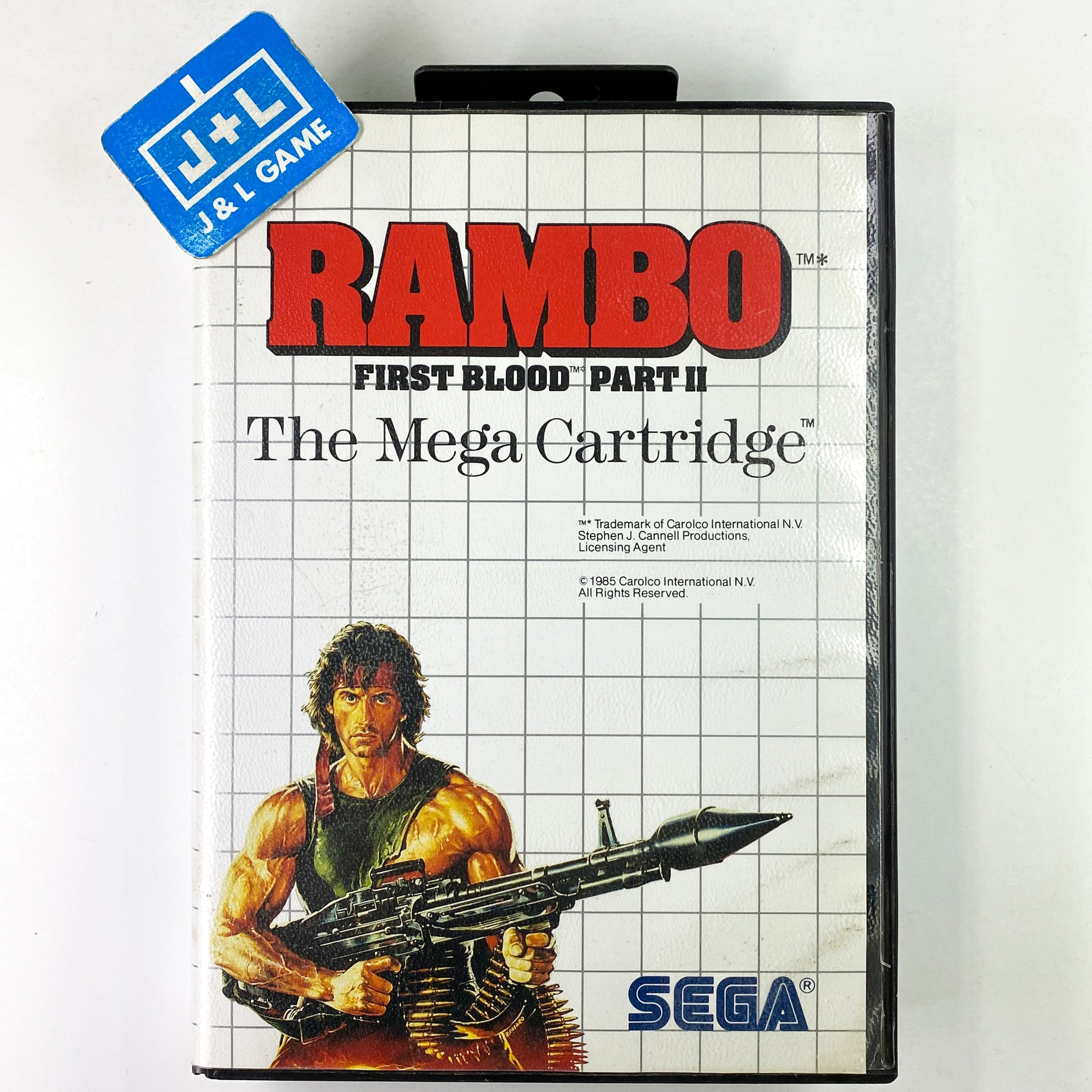 Rambo: First Blood Part II - SEGA Master System [Pre-Owned] Video Games Sega   