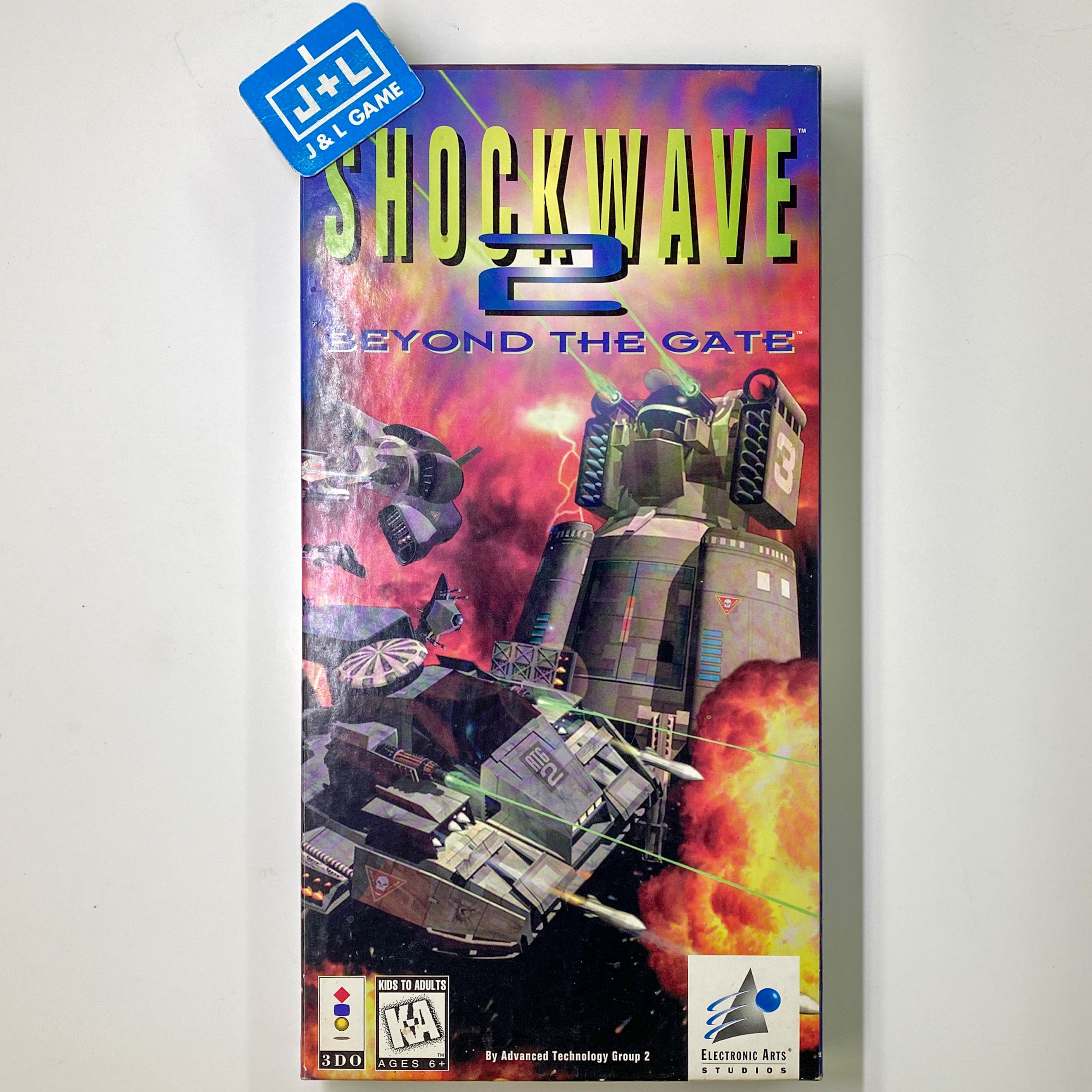 Shockwave 2: Beyond the Gate - 3DO Interactive Multiplayer  [Pre-Owned] Video Games Electronic Arts   