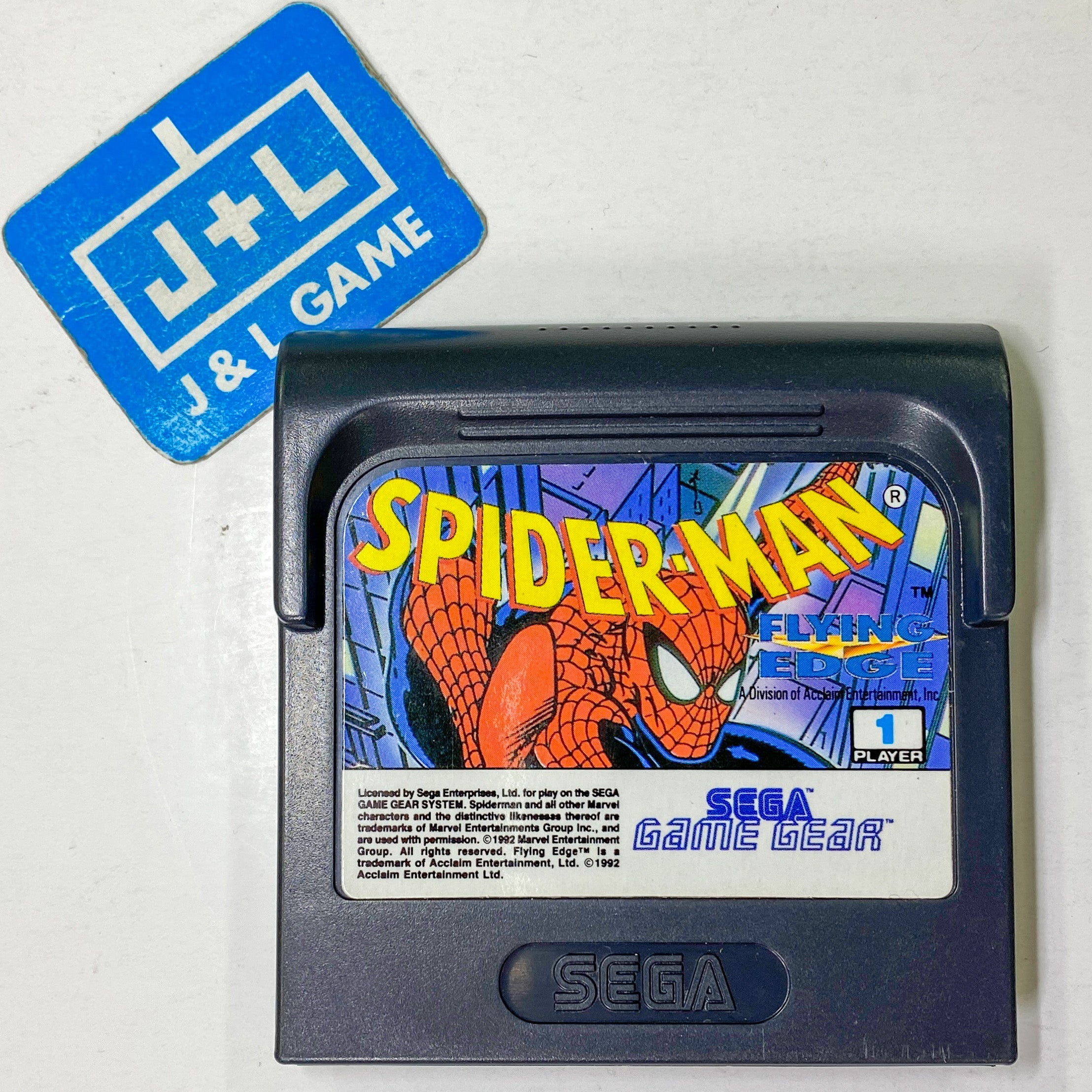 Spider-Man vs The Kingpin - SEGA GameGear (European Import) [Pre-Owned] Video Games Flying Edge   