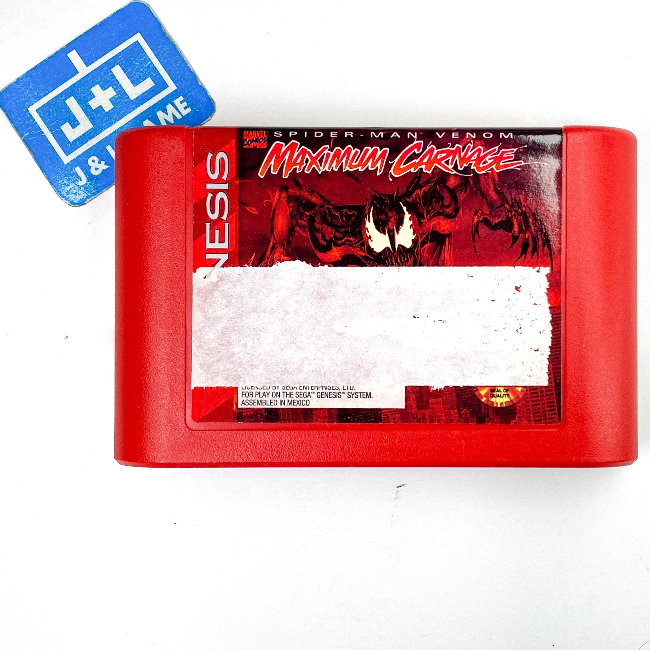 Spider-Man & Venom: Maximum Carnage - SEGA Genesis [Pre-Owned] Video Games Acclaim   