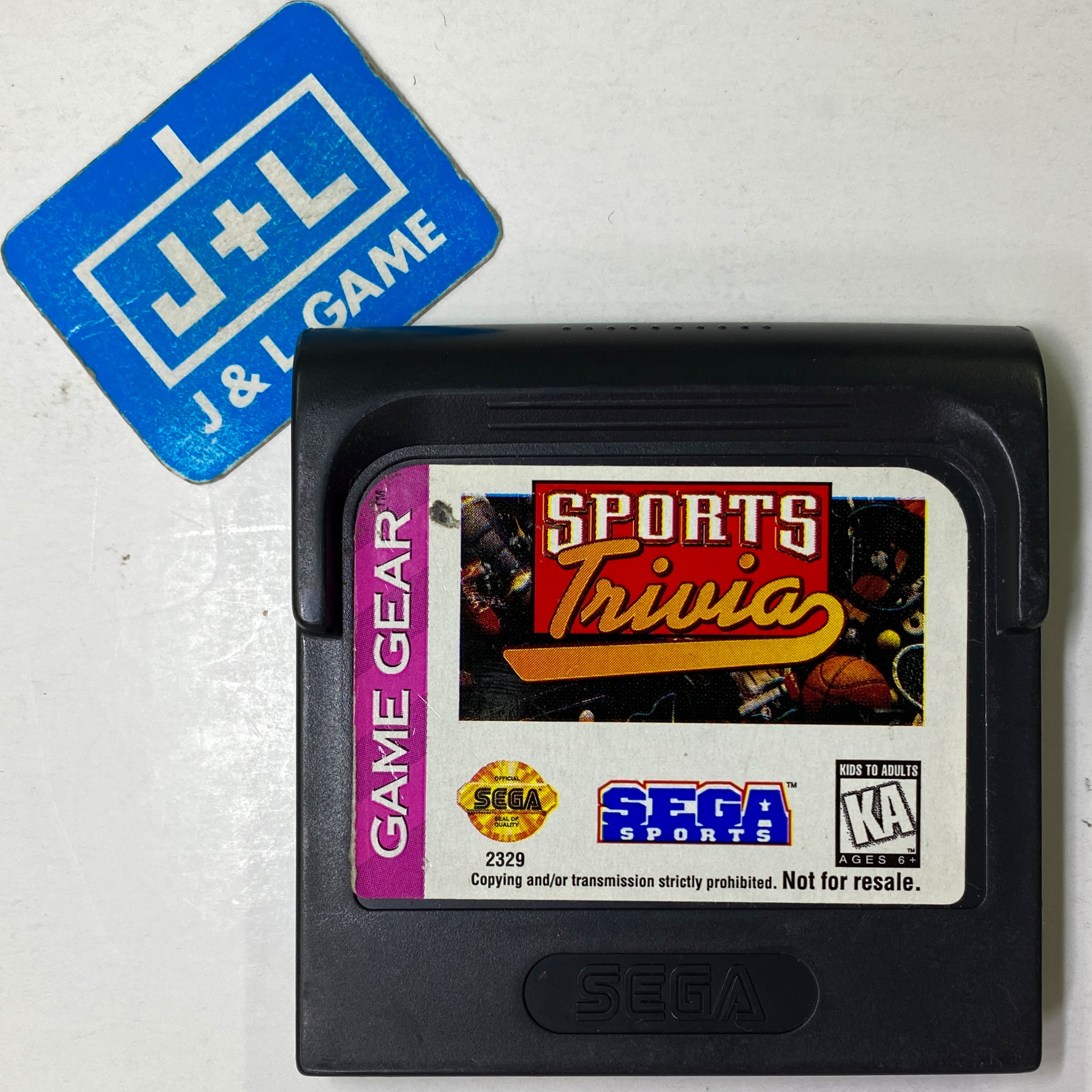 Sports Trivia - SEGA GameGear [Pre-Owned] Video Games Sega   