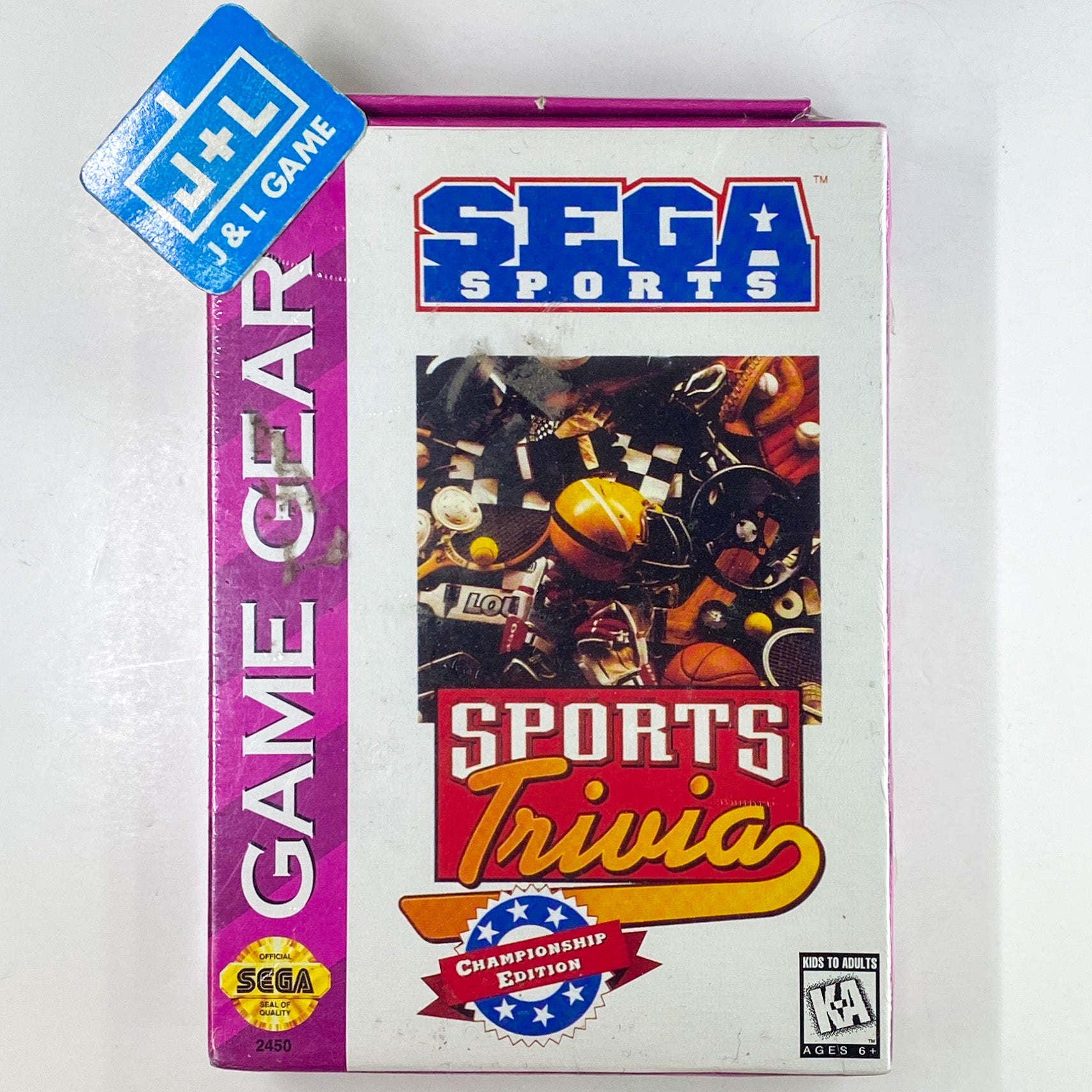 Sports Trivia: Championship Edition - SEGA GameGear Video Games Sega   