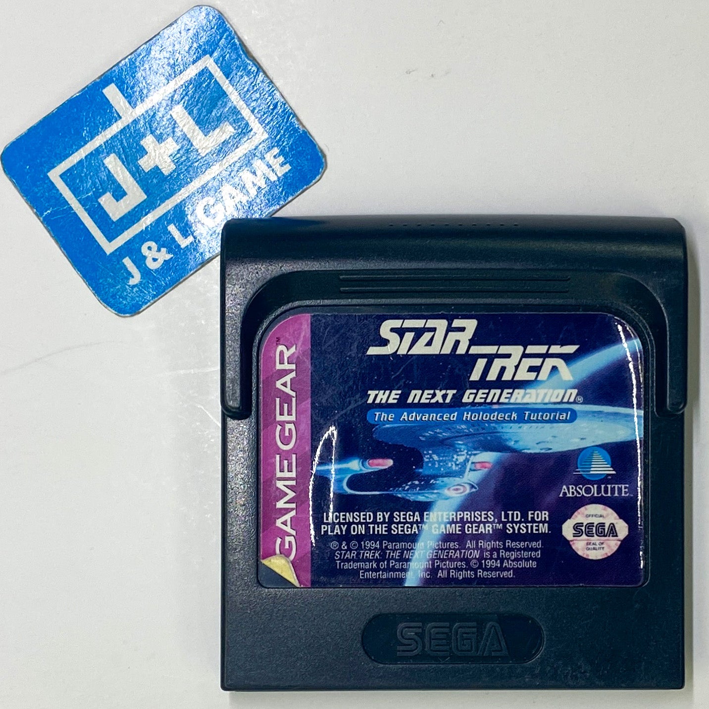 Star Trek: The Next Generation: Advanced Holodeck Tutorial - SEGA GameGear [Pre-Owned] Video Games Absolute Entertainment   