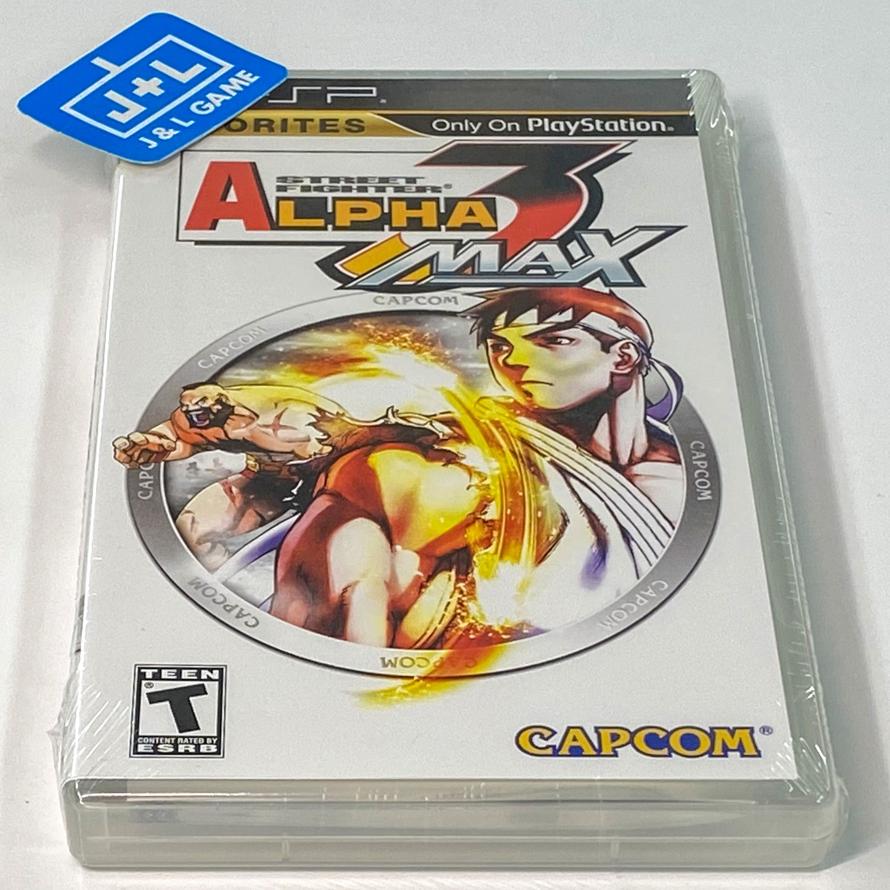 Street Fighter Alpha 3 Max (Favorites) - Sony PSP Video Games Capcom   