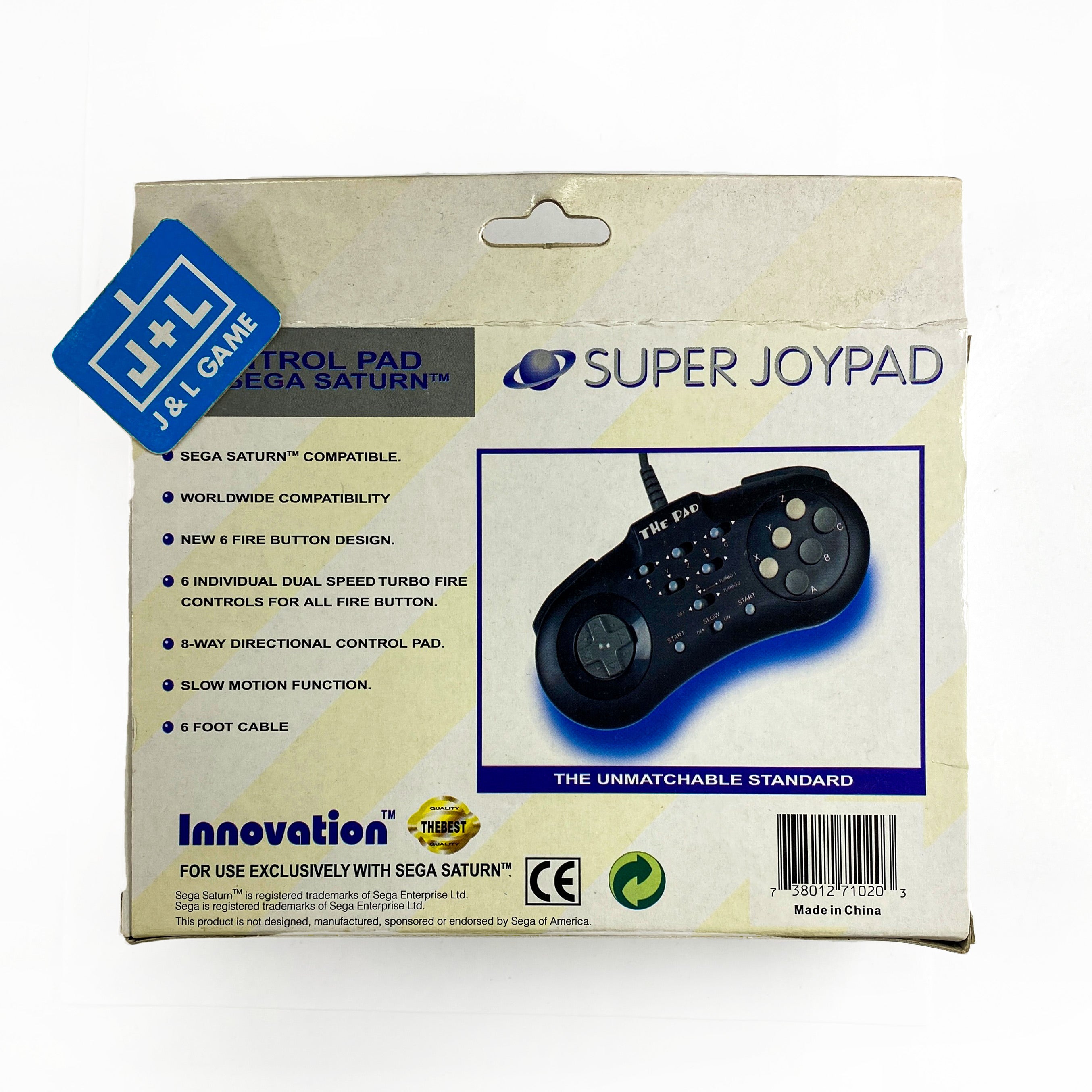 Super Joypad by Innovation - (SS) SEGA Saturn Accessories Innovation   