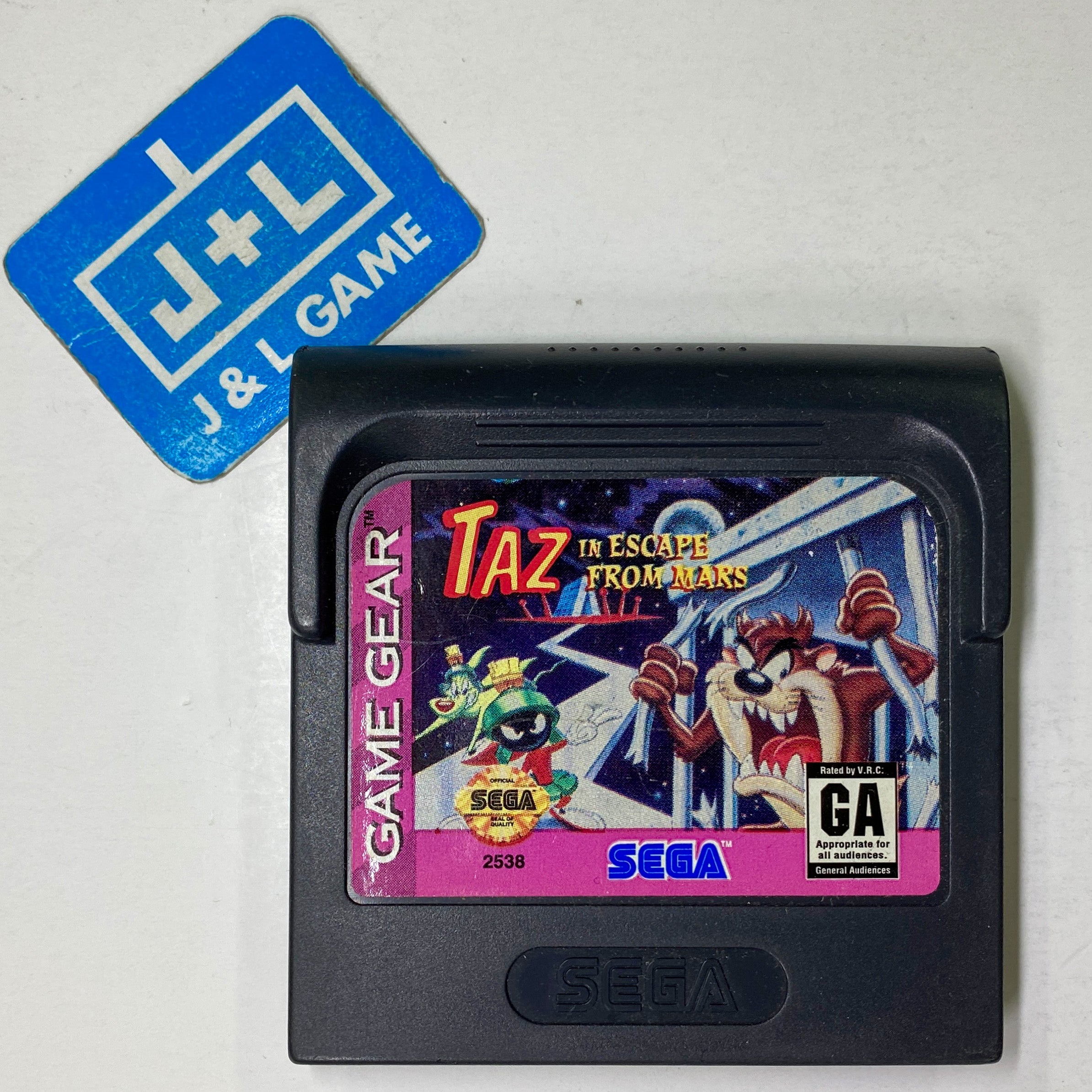 Taz in Escape from Mars - SEGA GameGear [Pre-Owned] Video Games Sega   