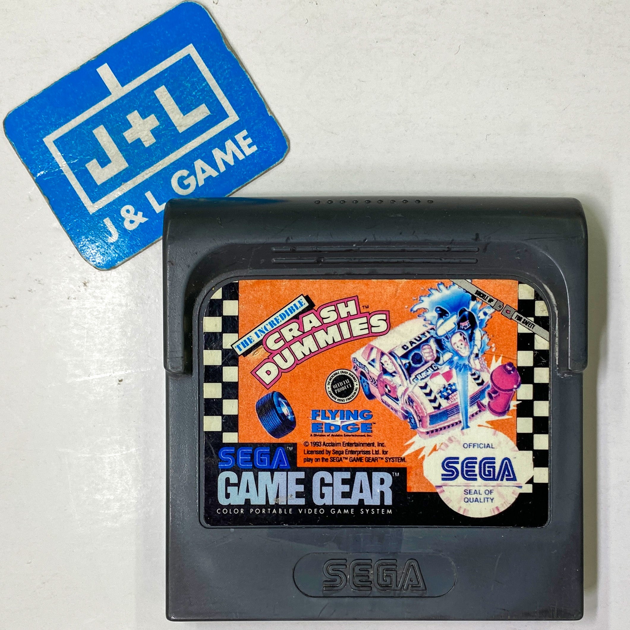 The Incredible Crash Dummies - SEGA GameGear [Pre-Owned] Video Games Flying Edge   