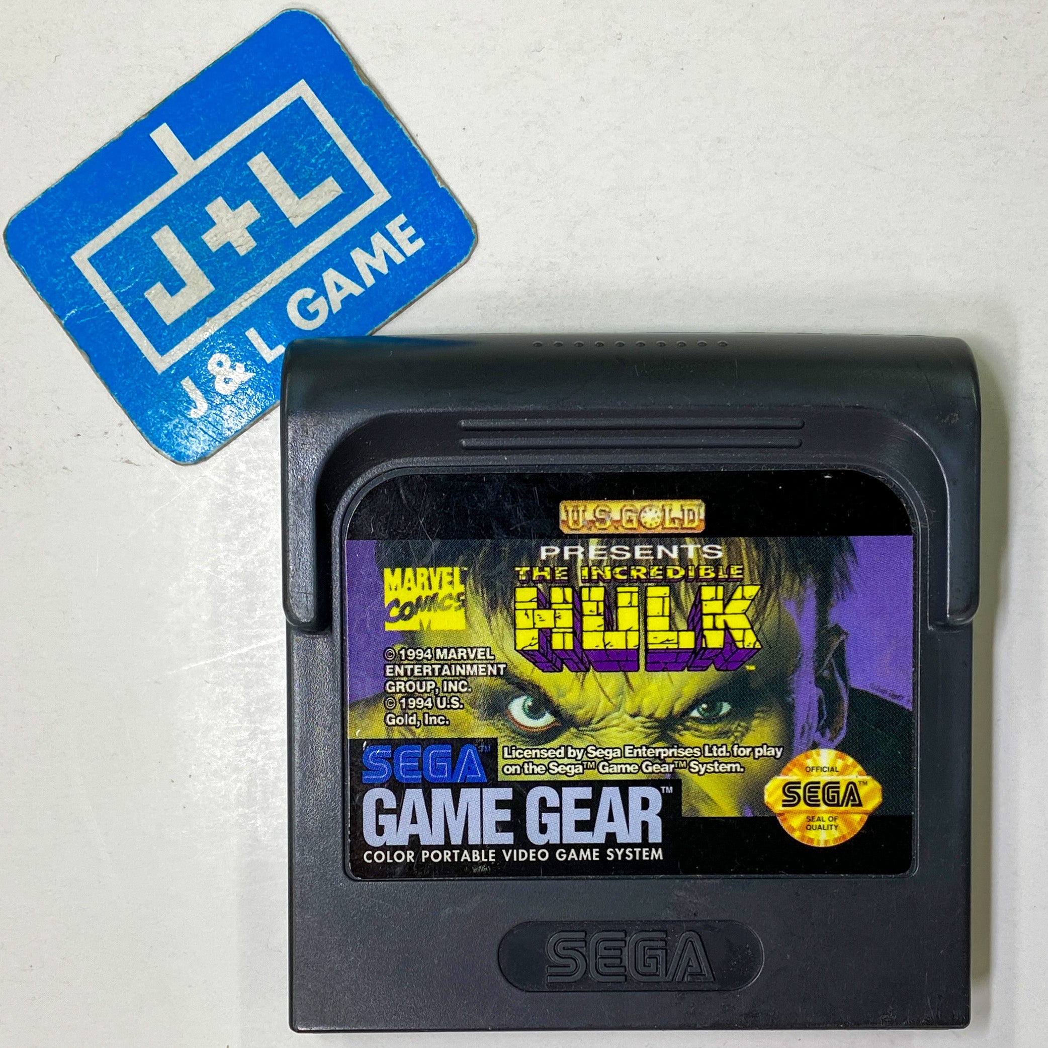 The Incredible Hulk - SEGA GameGear [Pre-Owned] Video Games U.S. Gold   