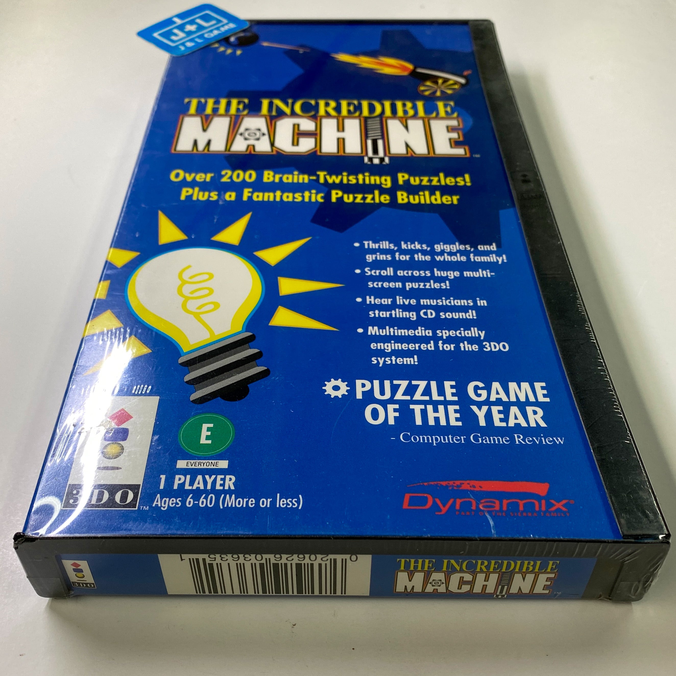 The Incredible Machine - 3DO Interactive Multiplayer Video Games Dynamix   