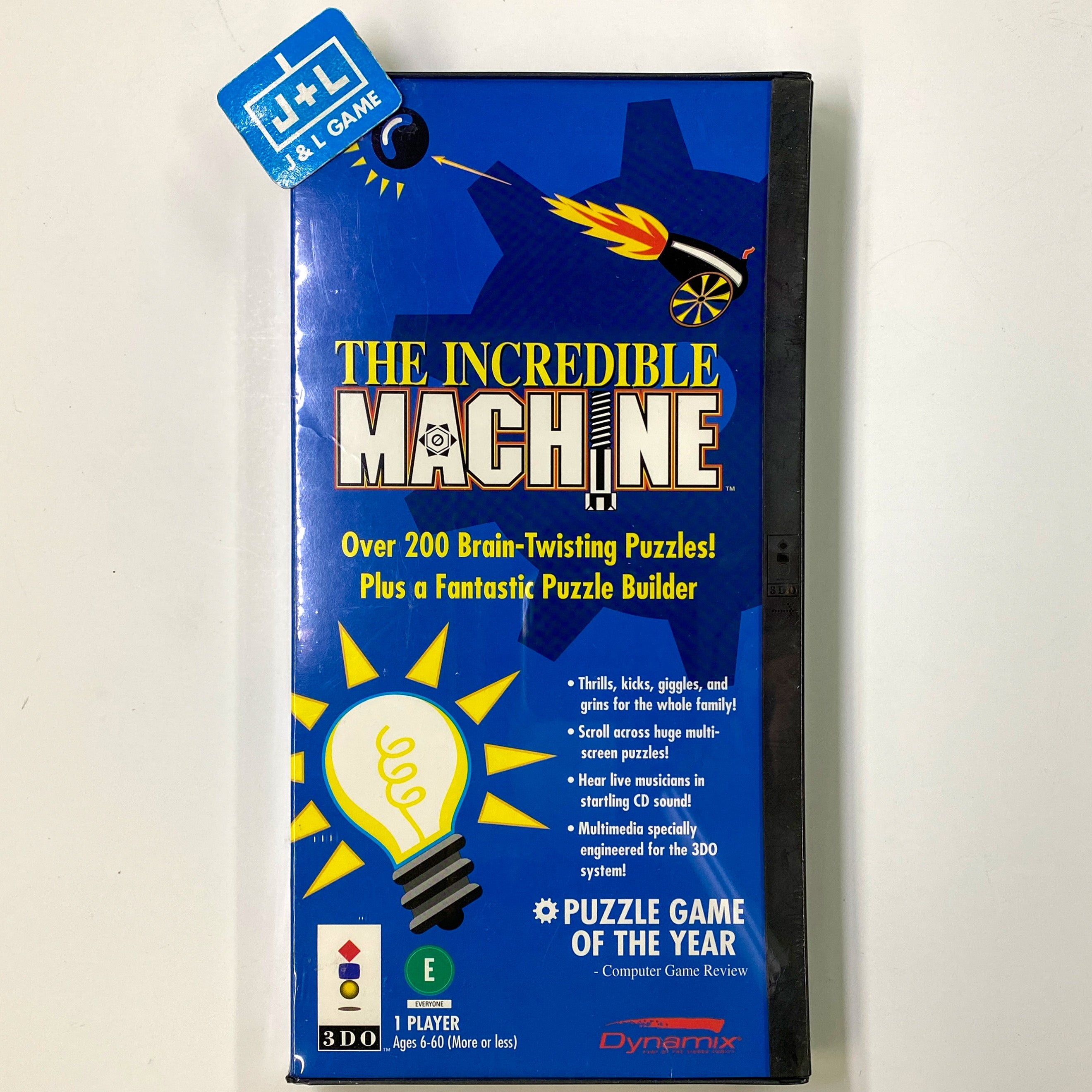 The Incredible Machine - 3DO Interactive Multiplayer Video Games Dynamix   