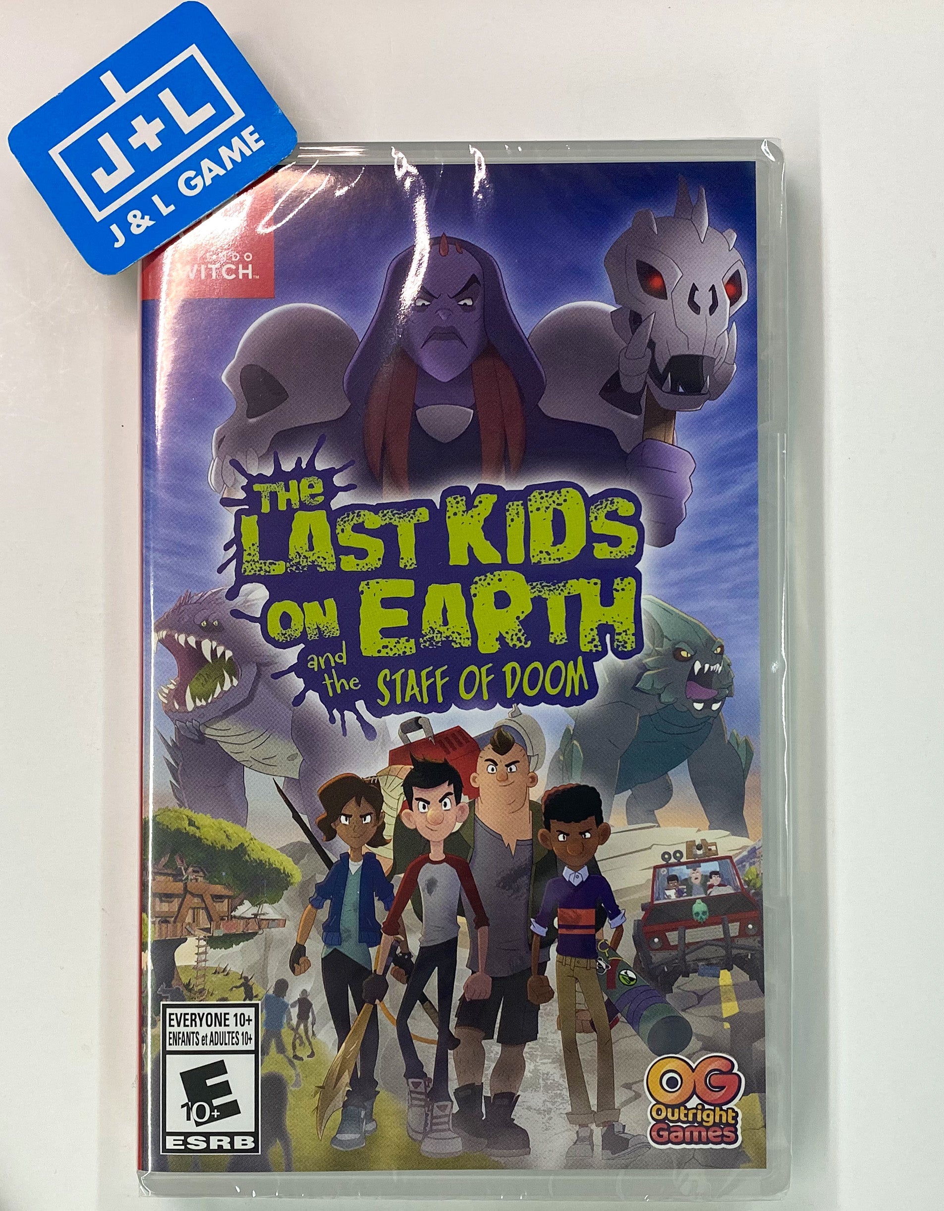 The Last Kids On Earth and the Staff of Doom - (NSW) Nintendo Switch Video Games Outright Games   