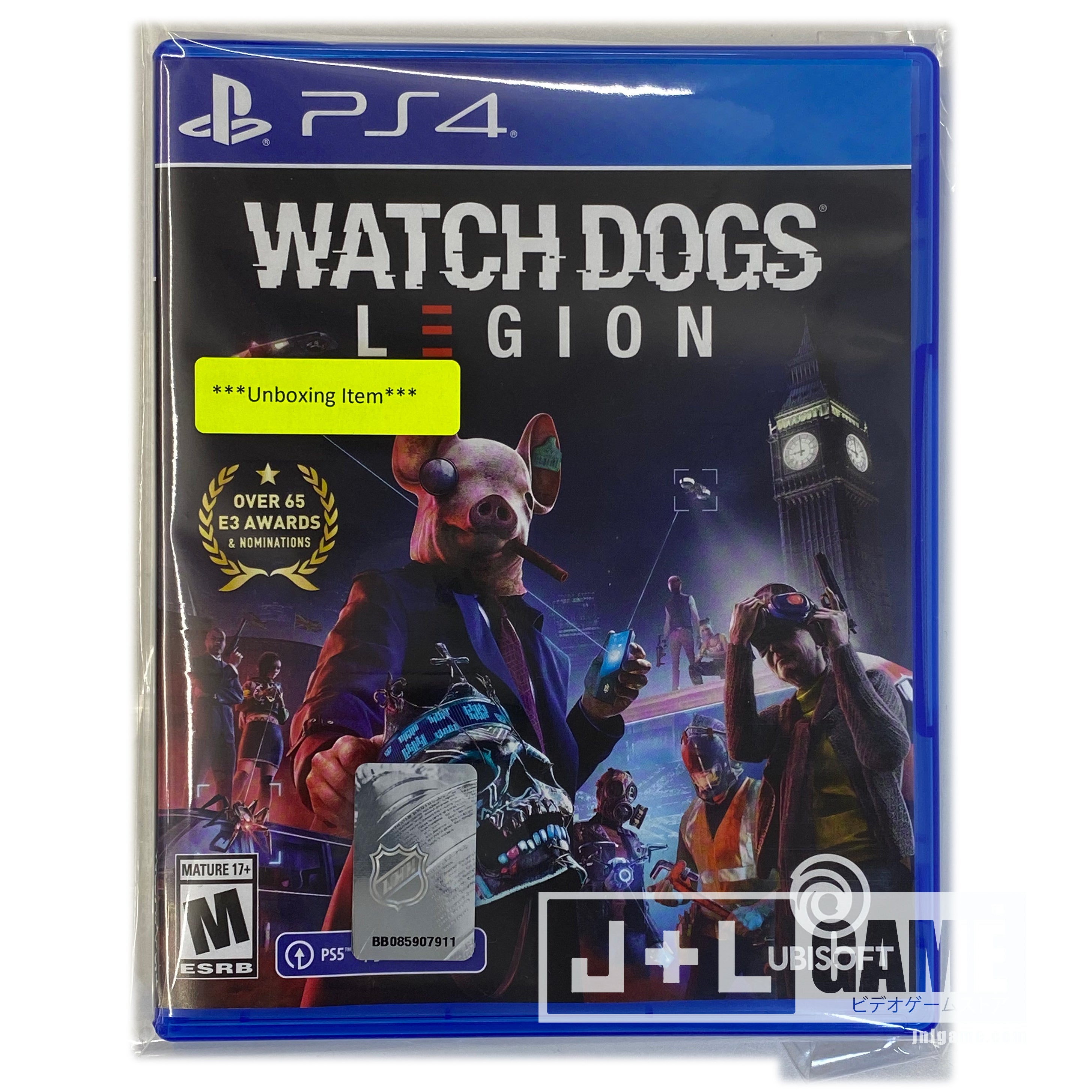 Watch Dogs Legion - (PS4) PlayStation 4 [UNBOXING] Video Games Ubisoft   