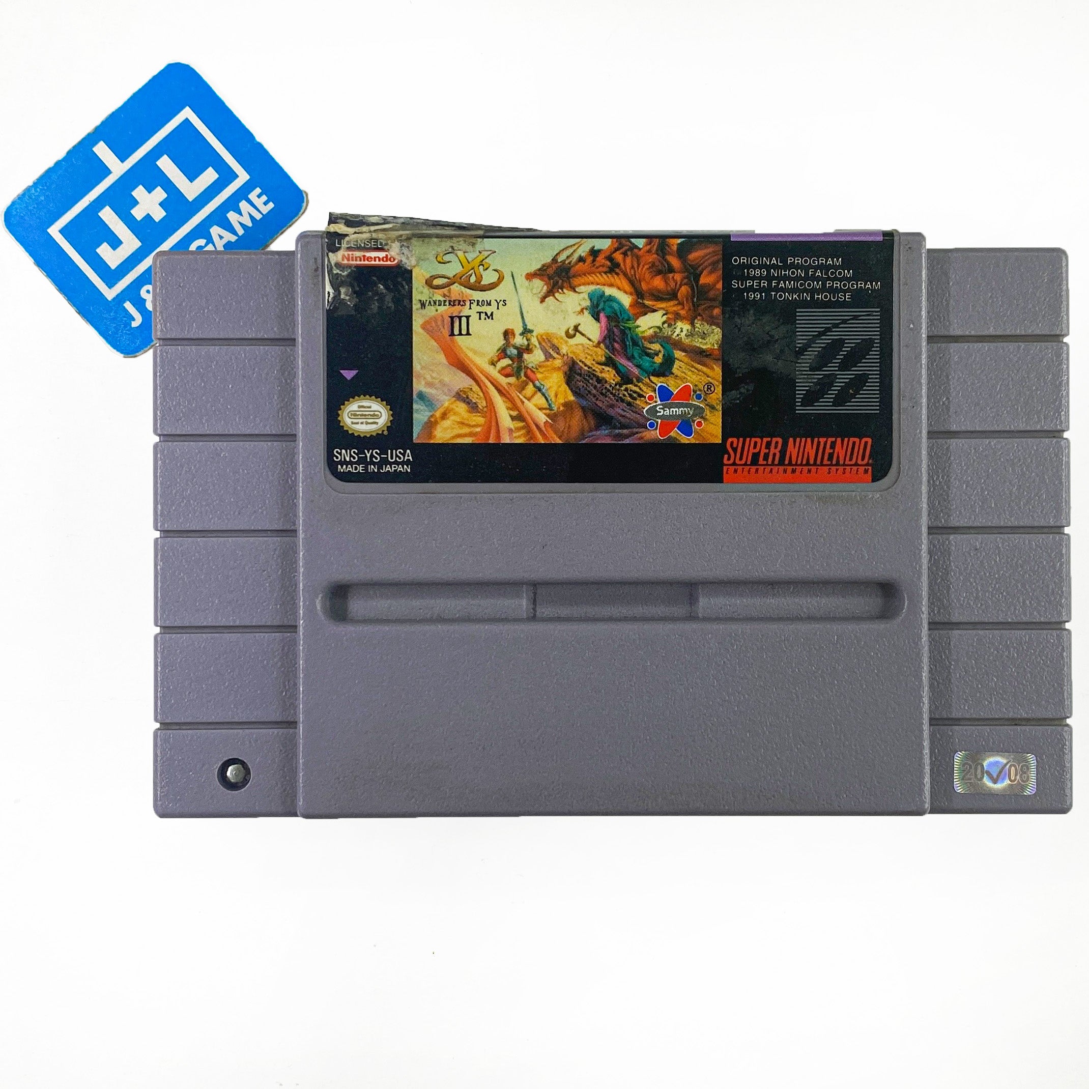 Ys III: Wanderers from Ys - (SNES) Super Nintendo [Pre-Owned] Video Games American Sammy   