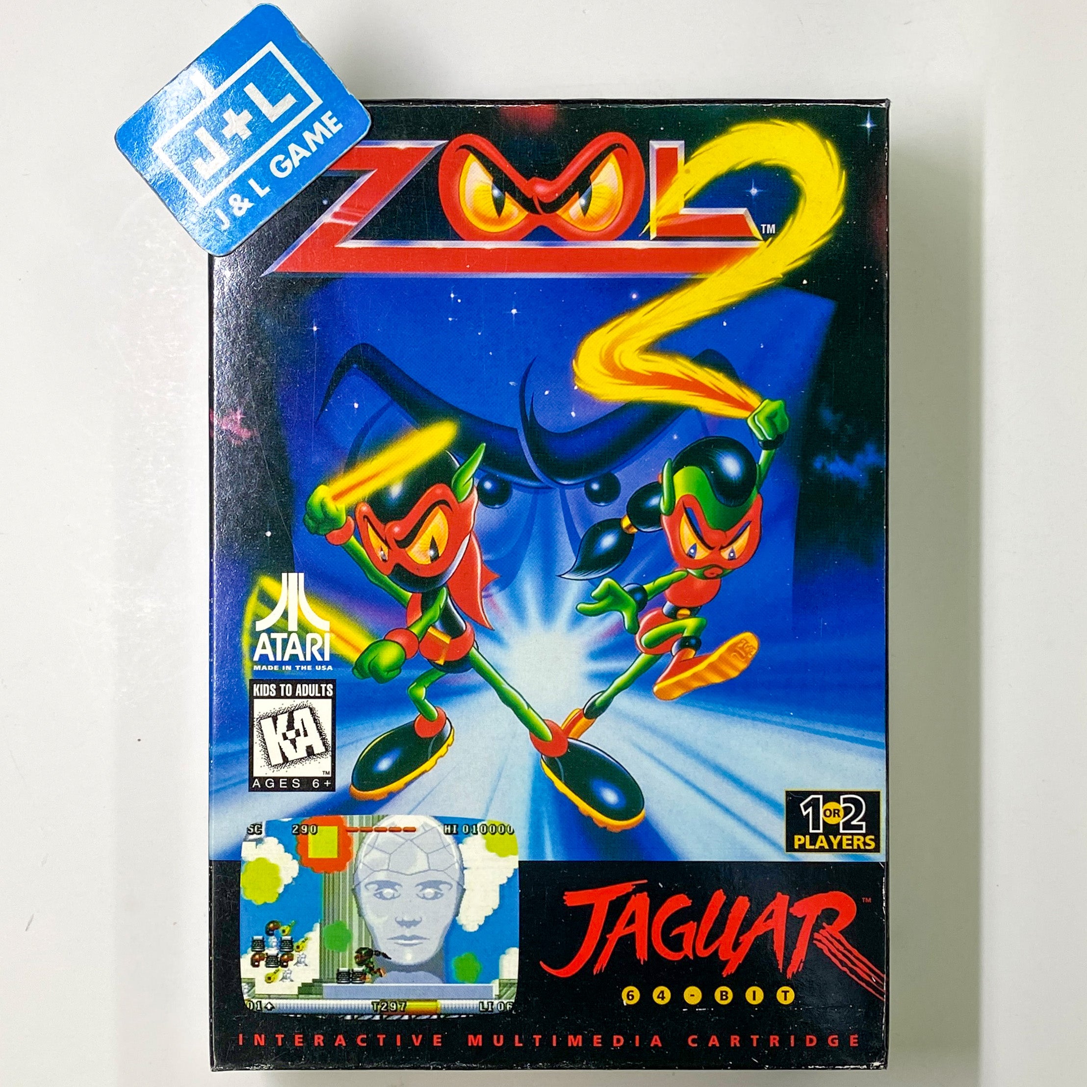 Zool 2 - Atari Jaguar [Pre-Owned] Video Games Atari Corporation   