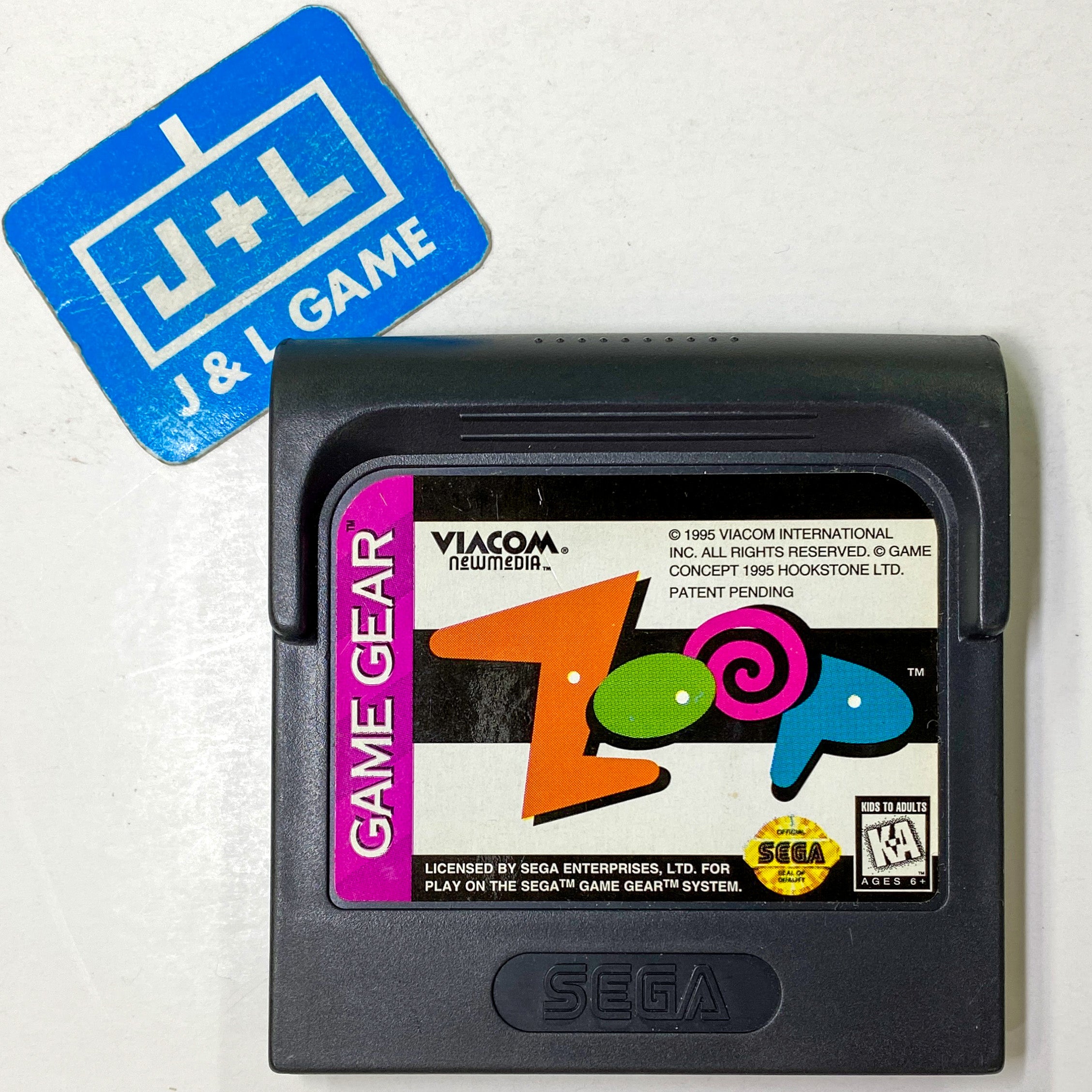 Zoop - SEGA GameGear [Pre-Owned] Video Games Viacom New Media   