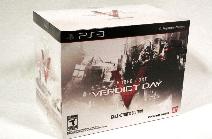 Armored Core Verdict Day Namco Exclusive Collectors Edition 92/250 - (PS3) Playstation 3 Video Games Namco   