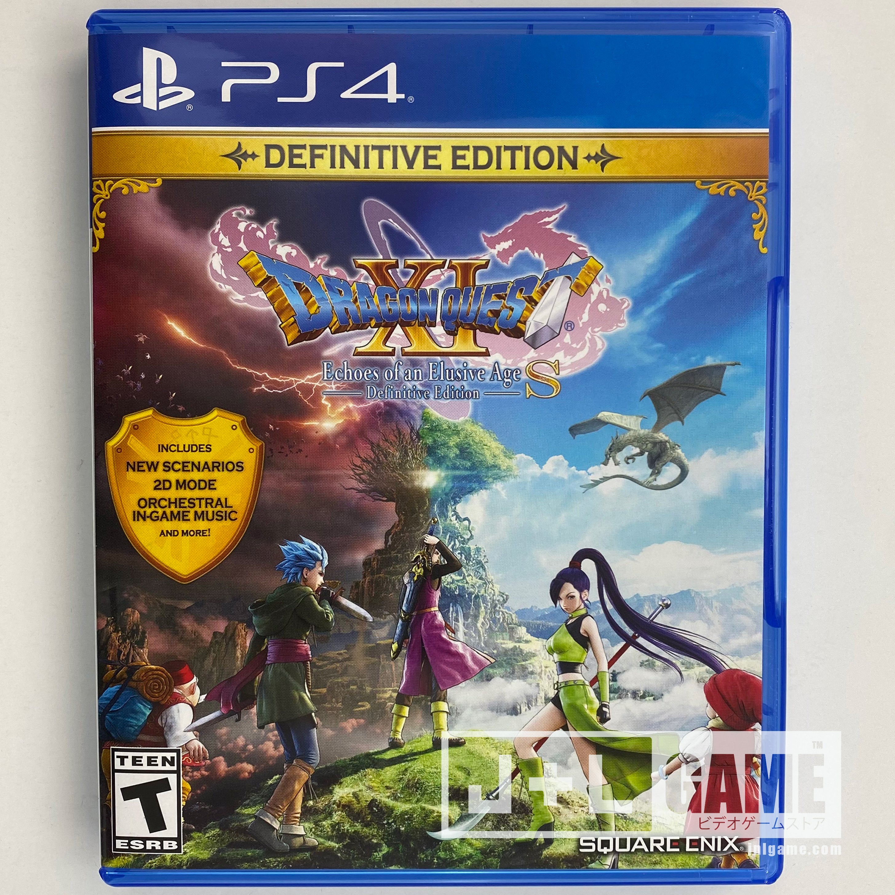 Dragon Quest XI S: Echoes of An Elusive Age - Definitive Edition - (PS4) PlayStation 4 [UNBOXING] Video Games Square Enix   