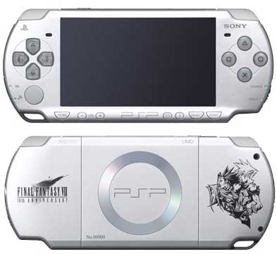 Sony PlayStation Portable 2000 Console (Crisis Core Final Fantasy VII - FFVII 10th Anniversary Limited Bundle) - (PSP) Sony PSP [Pre-Owned] (Japanese Import) Consoles Square Enix   