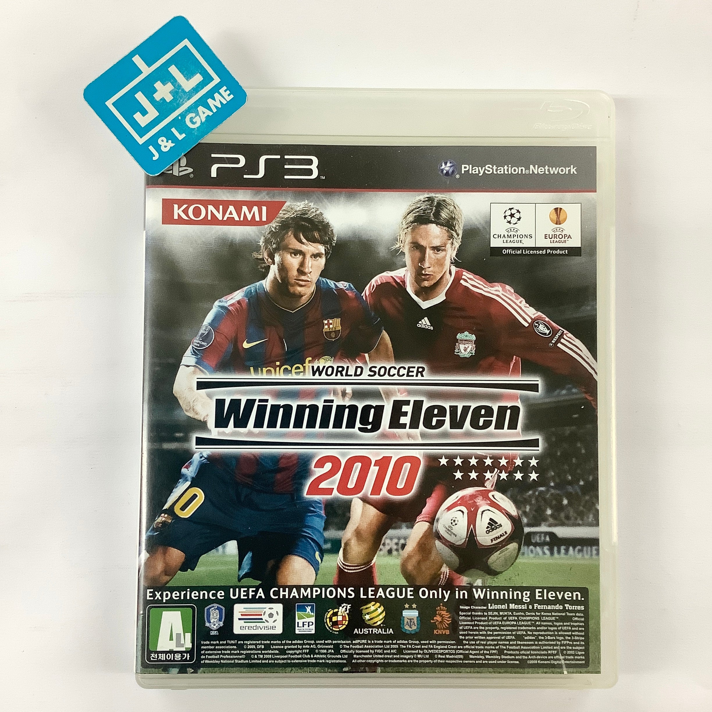 World Soccer Winning Eleven 2010 - (PS3) PlayStation 3 [Pre-Owned] (Korean Import) Video Games Konami   