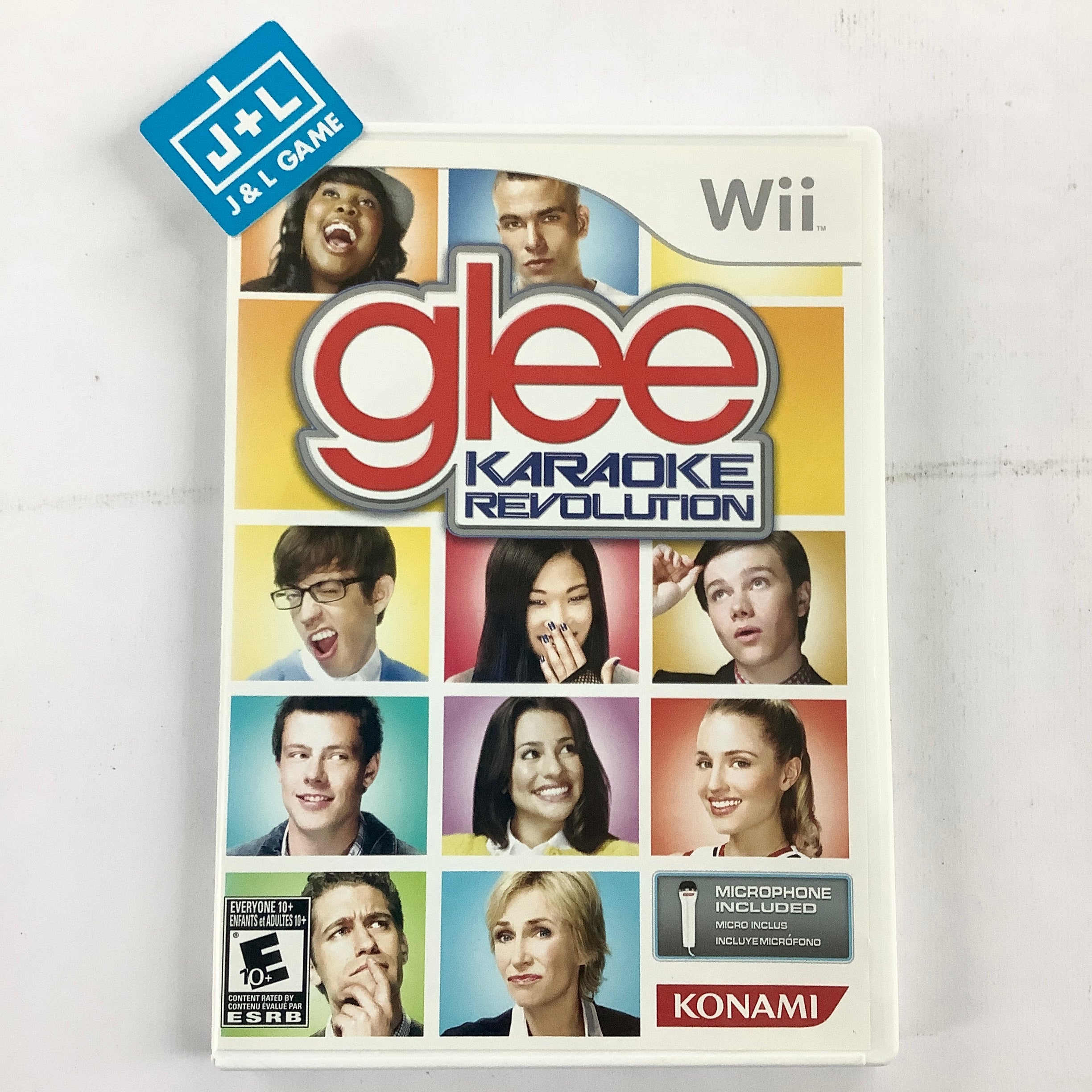 Karaoke Revolution Glee (Game Only) - Nintendo Wii [Pre-Owned] Video Games Konami   