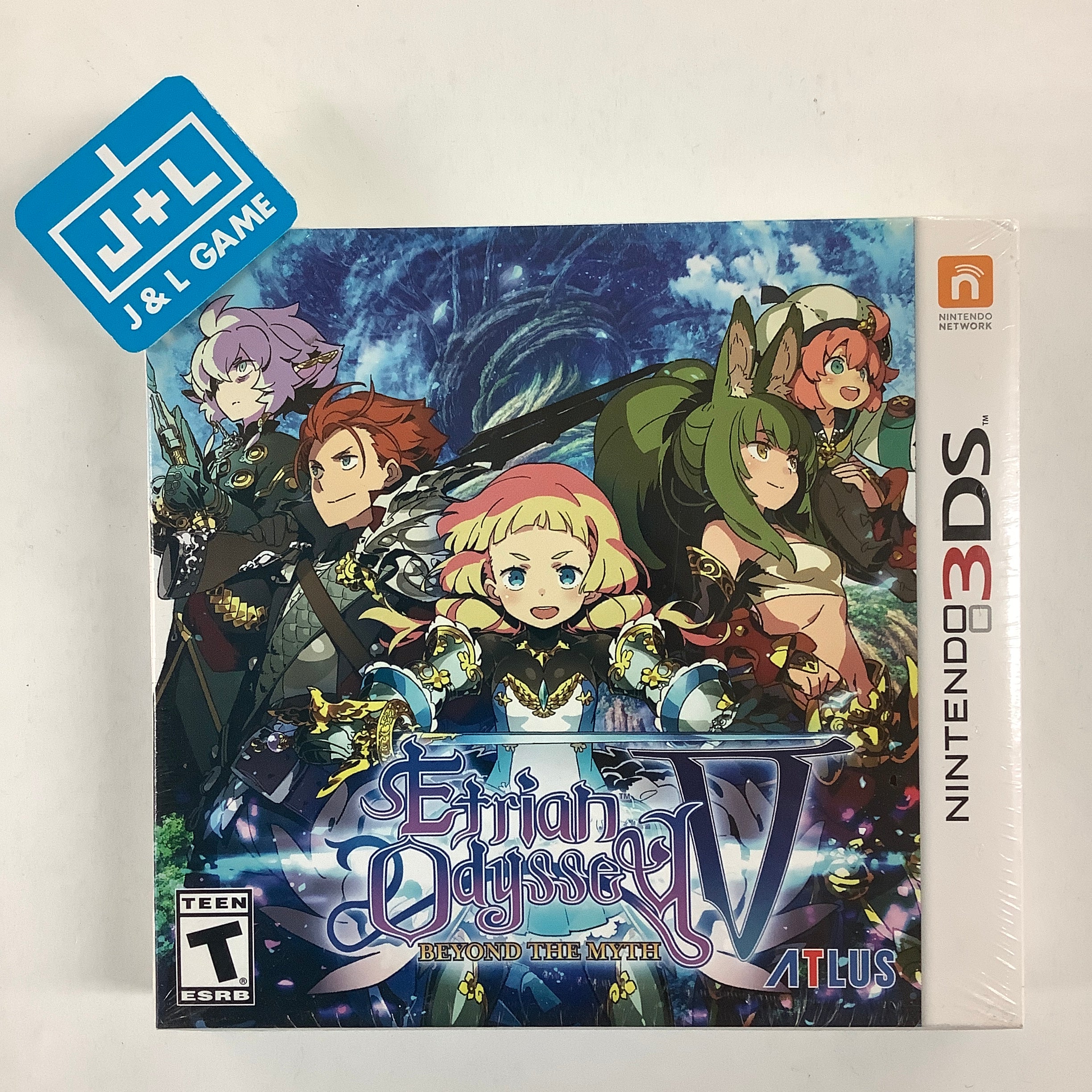 Etrian Odyssey V: Beyond the Myth (Launch Edition) - (3DS) Nintendo 3DS Video Games Atlus   