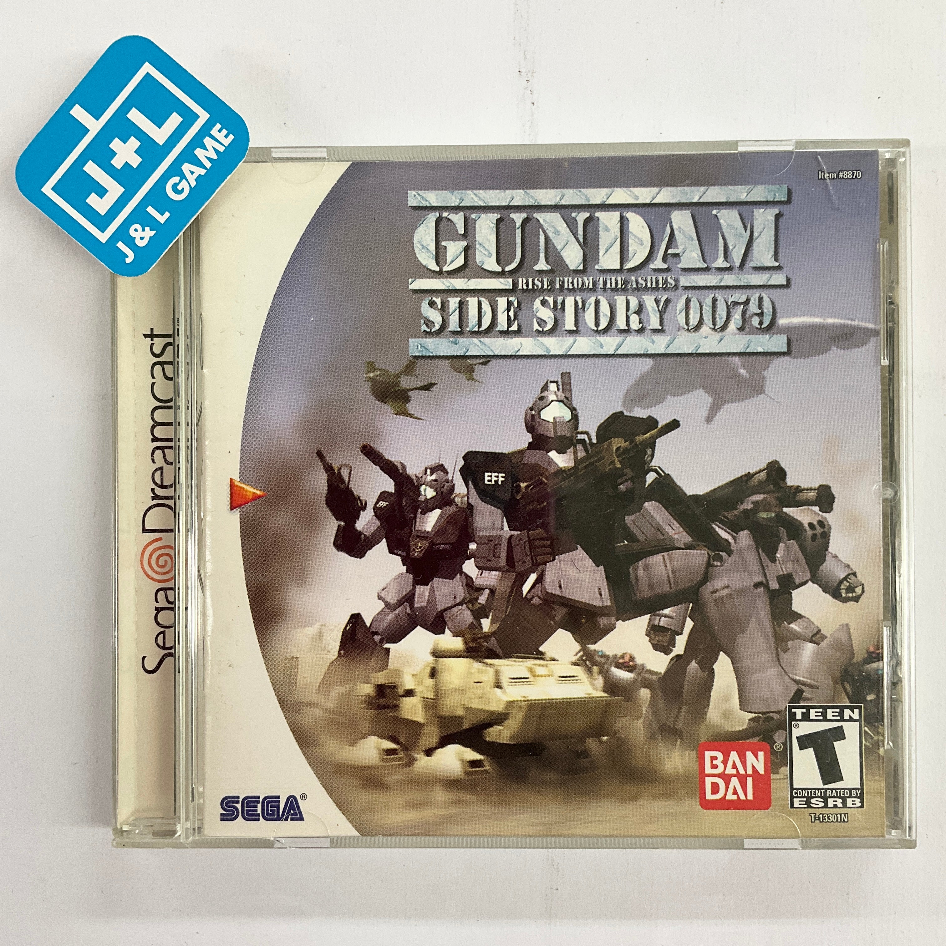 Gundam Side Story 0079: Rise from the Ashes - (DC) SEGA Dreamcast [Pre-Owned] Video Games Bandai   