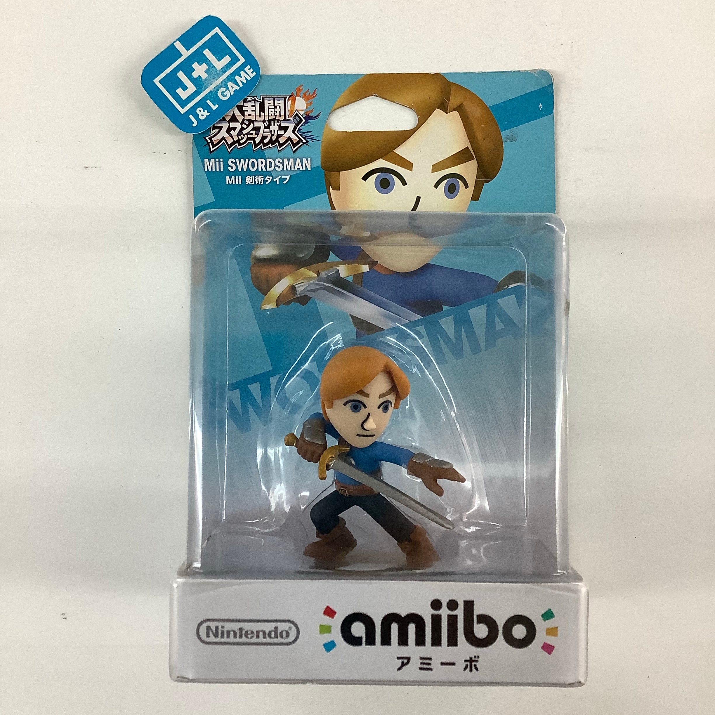 Mii Swordsman (Super Smash Bros. series) - Nintendo WiiU Amiibo (Japanese Import) Amiibo Nintendo   