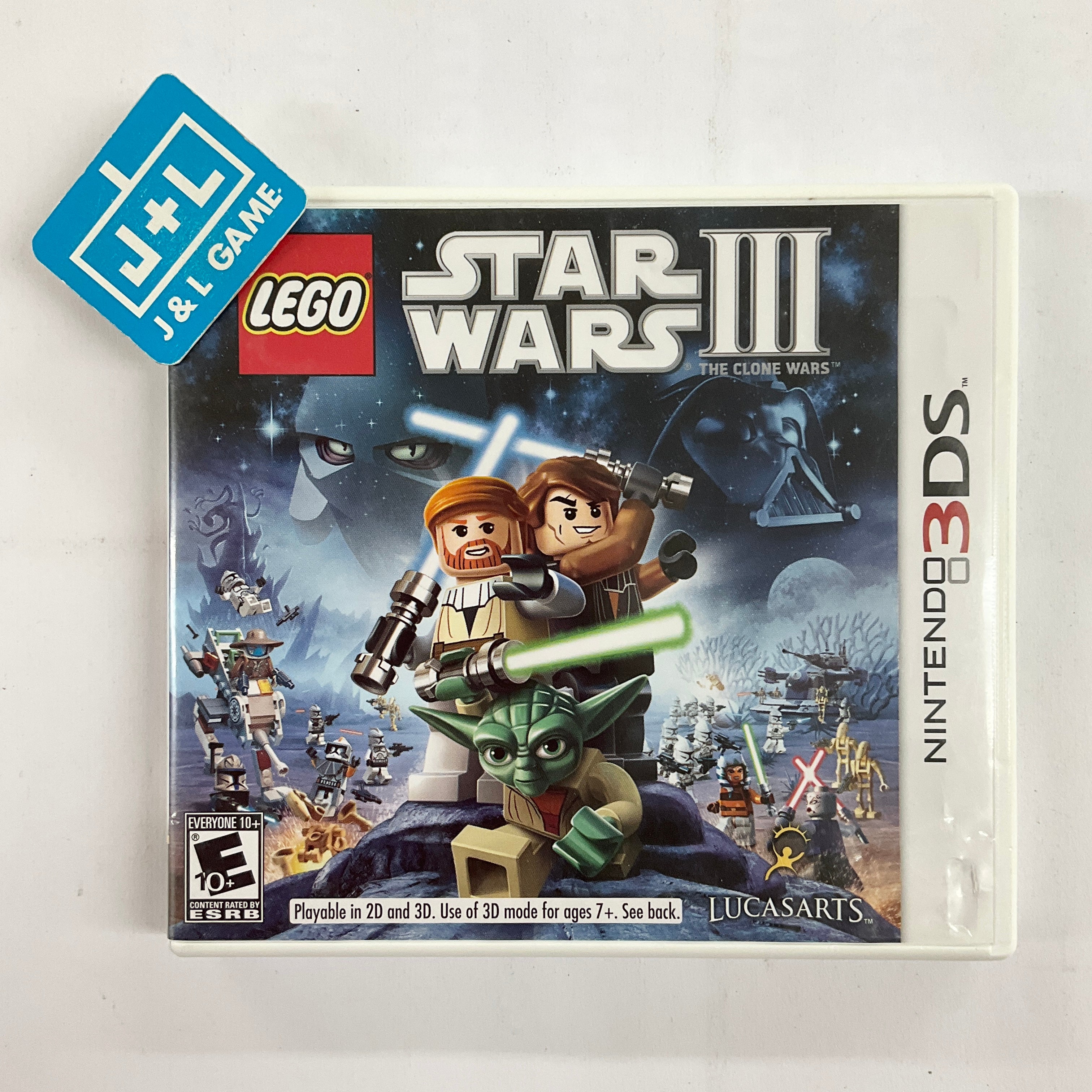 LEGO Star Wars III: The Clone Wars - Nintendo 3DS [Pre-Owned] Video Games LucasArts   