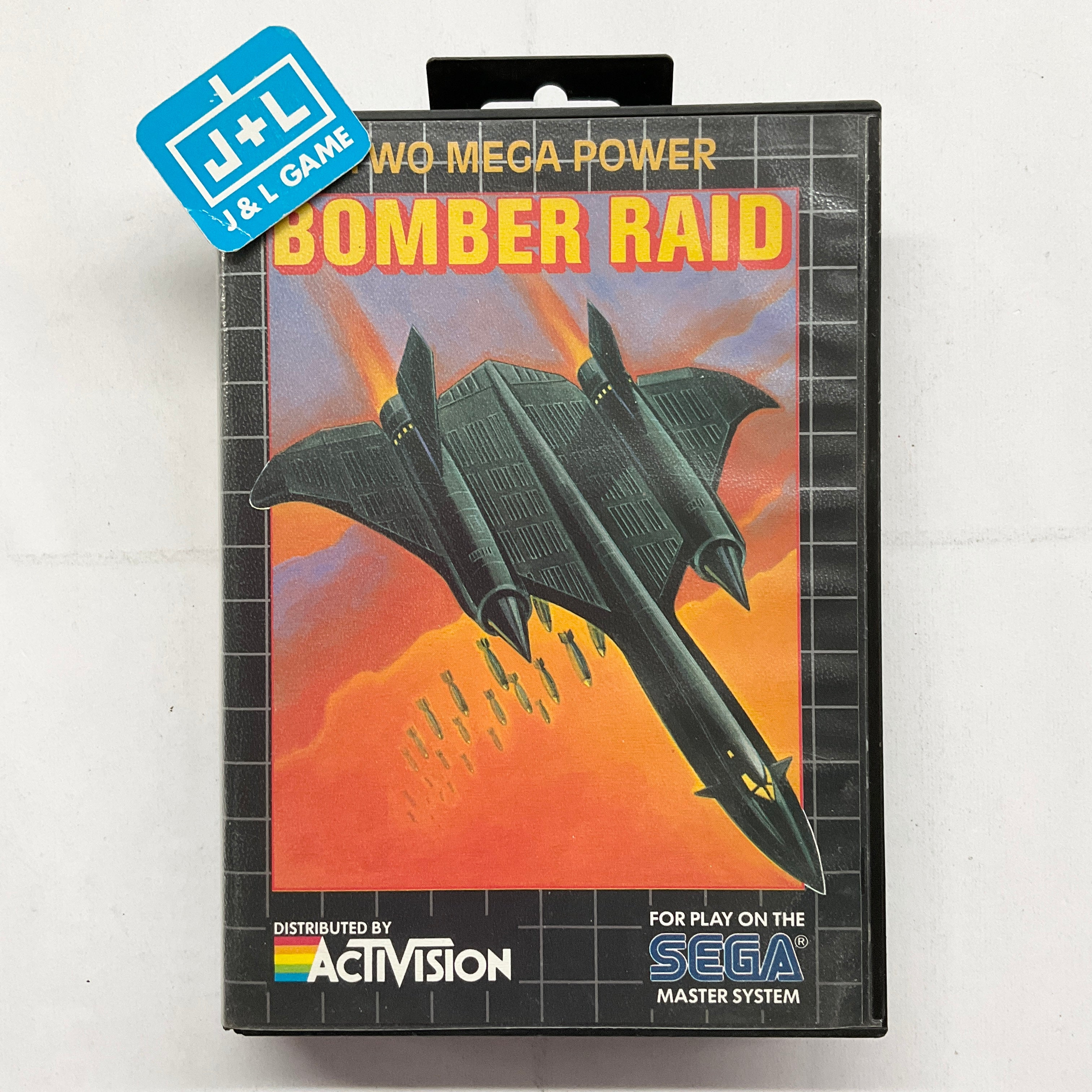 Bomber Raid - (SMS) SEGA Master System [Pre-Owned] Video Games Activision   