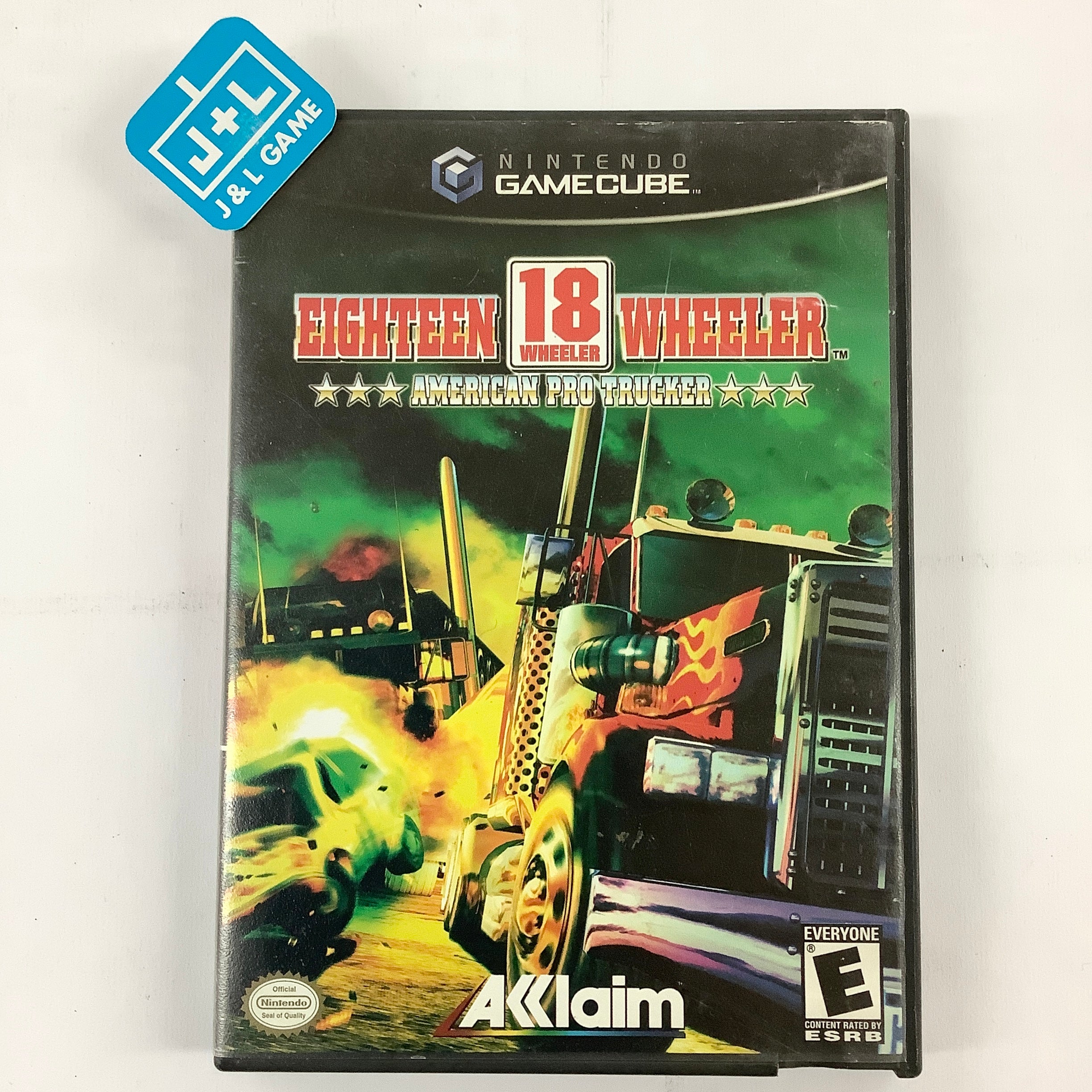 Eighteen Wheeler: American Pro Trucker - (GC) GameCube [Pre-Owned] Video Games Acclaim   