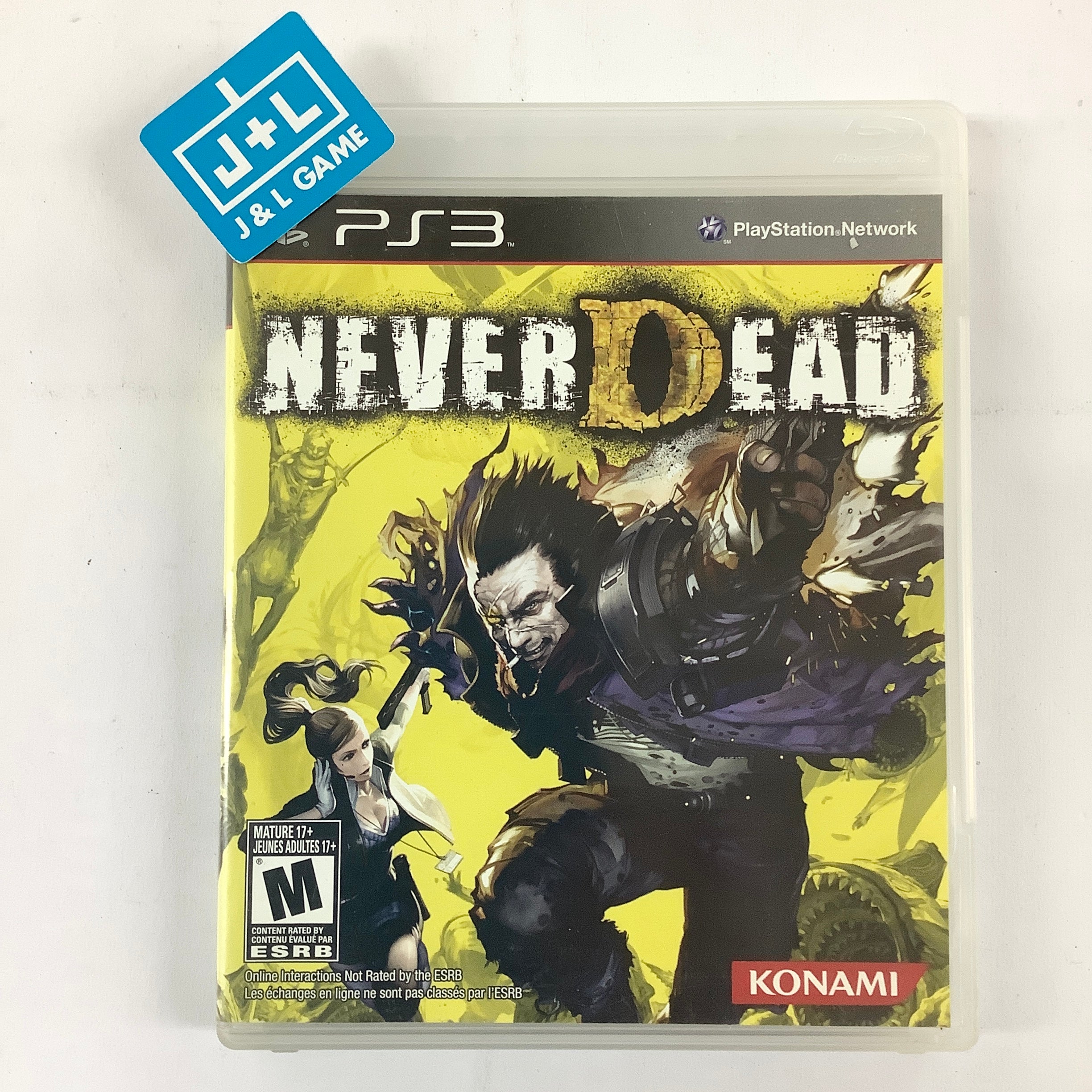 NeverDead - (PS3) PlayStation 3 [Pre-Owned] Video Games Konami   