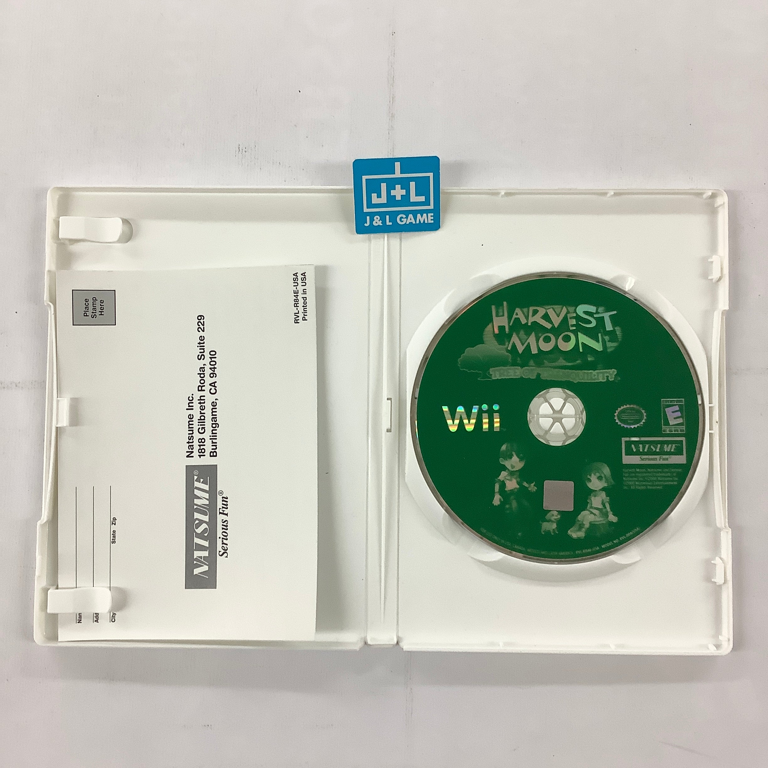 Harvest Moon: Tree of Tranquility - Nintendo Wii [Pre-Owned] Video Games Natsume   