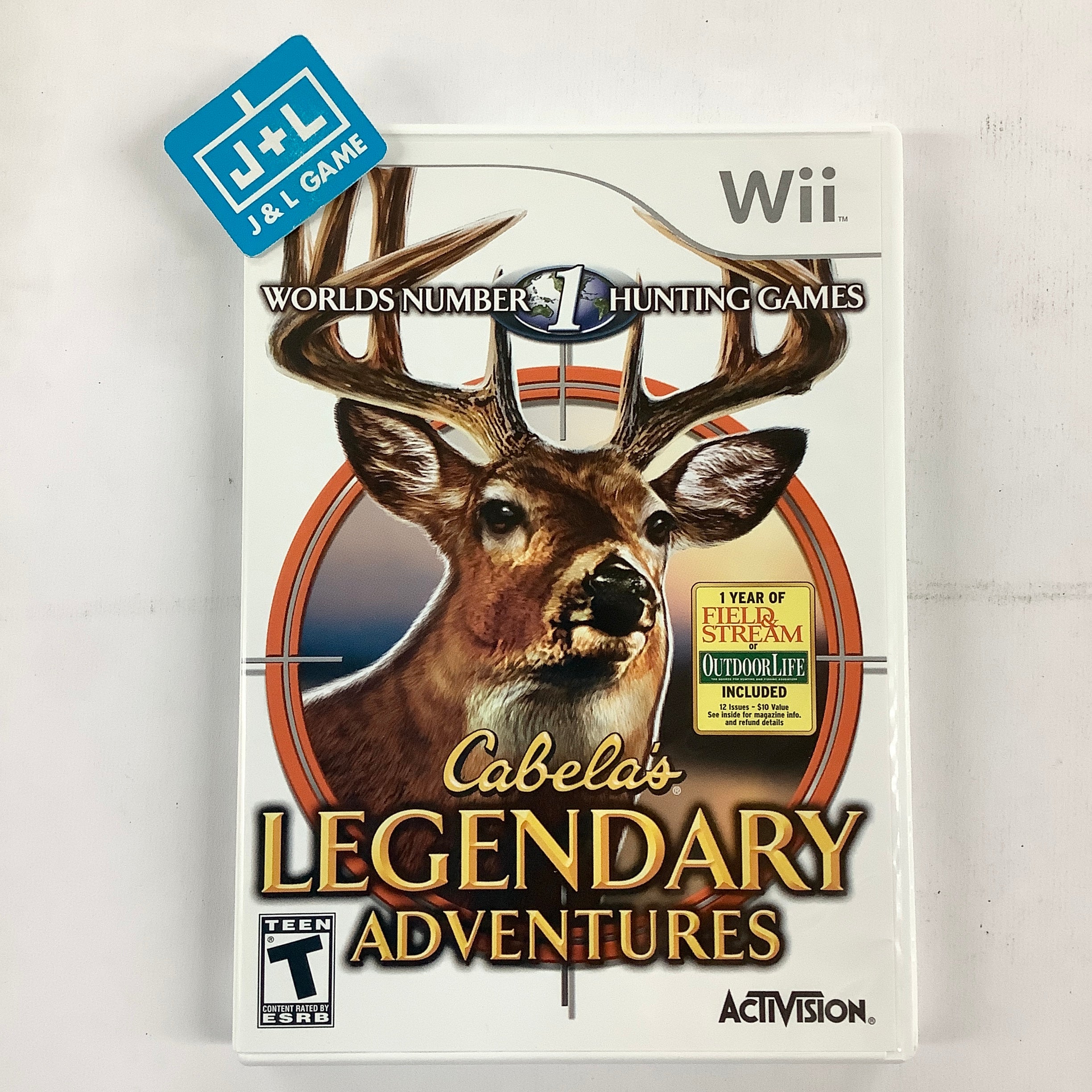 Cabela's Legendary Adventures - Nintendo Wii [Pre-Owned] Video Games Activision   