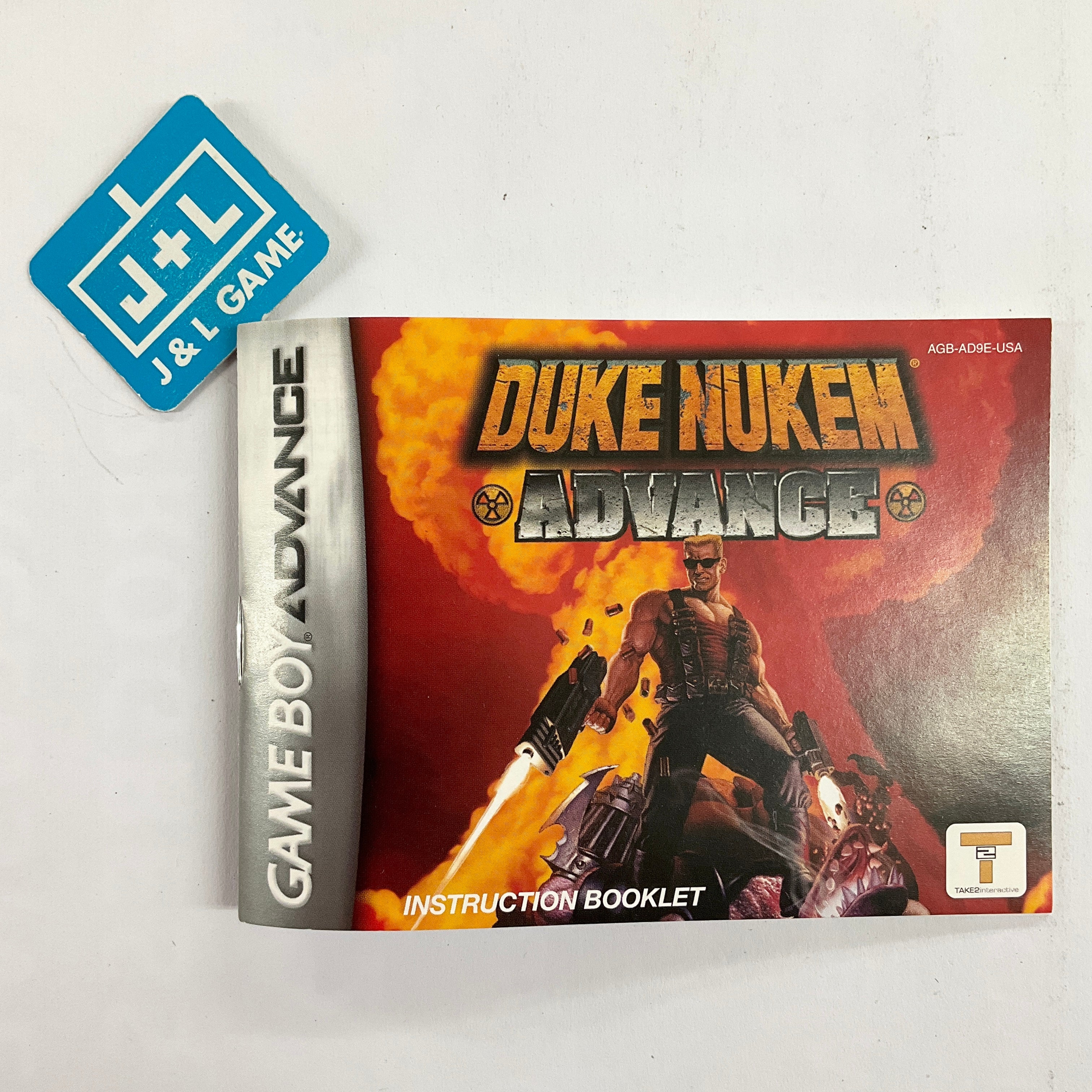 Duke Nukem Advance - (GBA) Game Boy Advance [Pre-Owned] Video Games Take-Two Interactive   