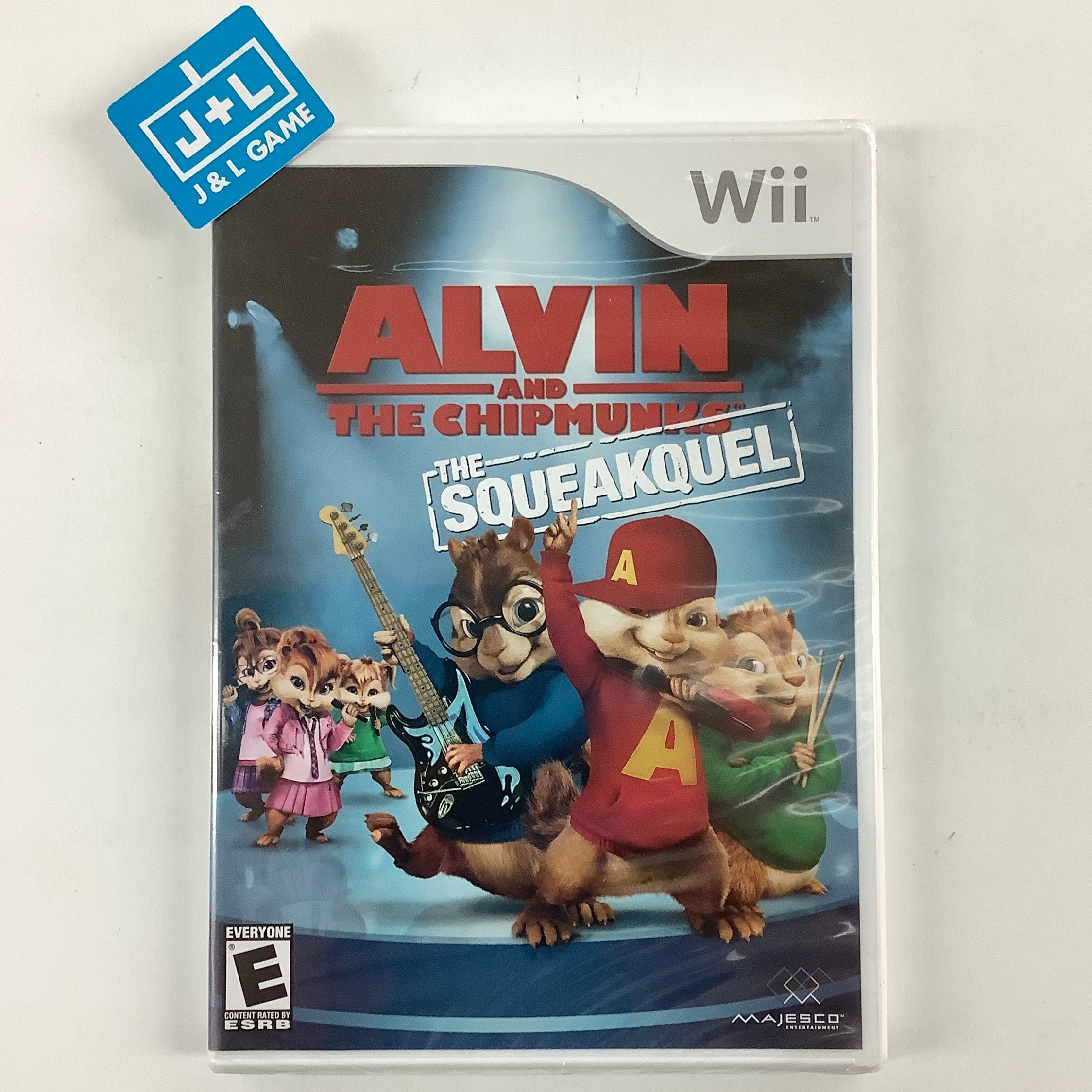 Alvin and the Chipmunks: The Squeakquel - Nintendo Wii Video Games Majesco   