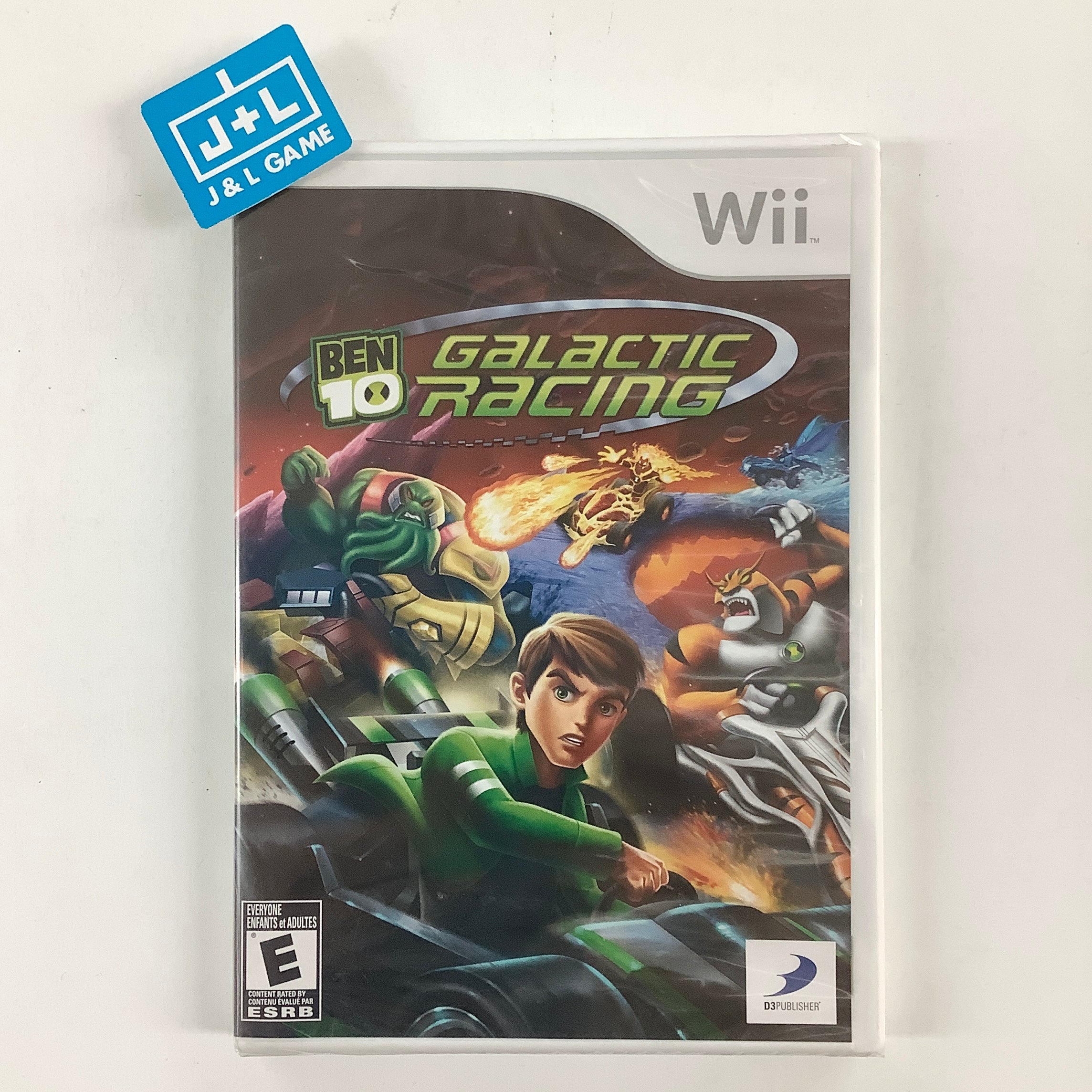 Ben 10 Galactic Racing - Nintendo Wii Video Games D3Publisher   