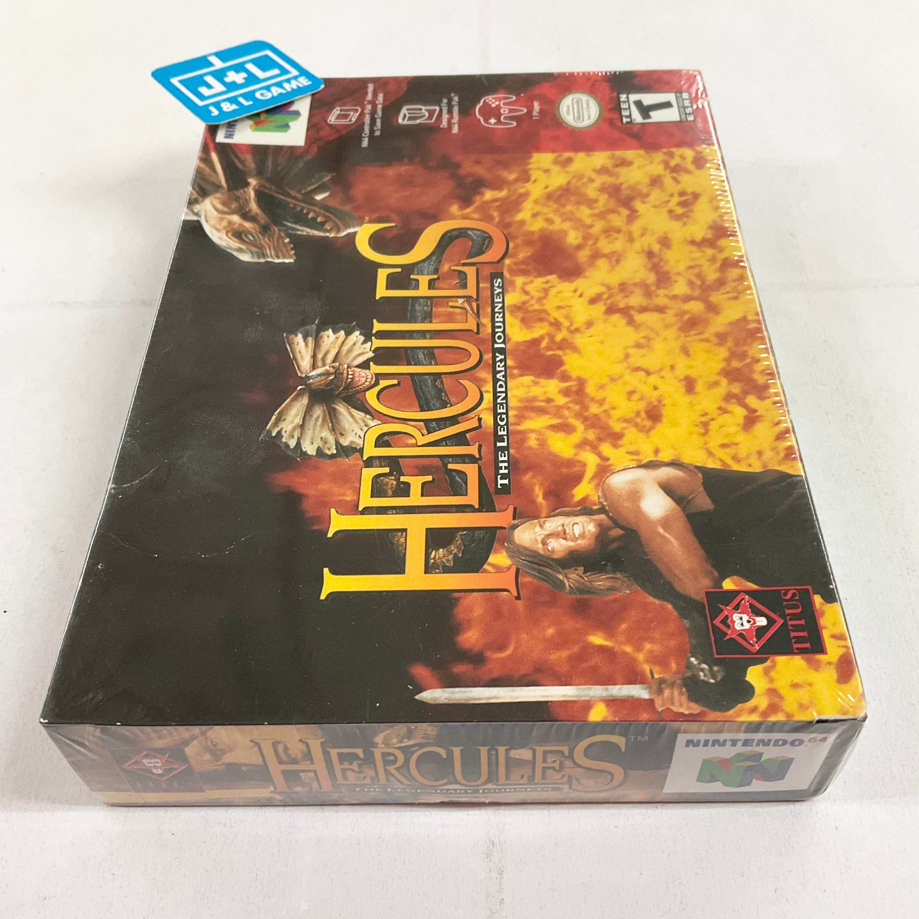 Hercules: The Legendary Journeys - (N64) Nintendo 64 Video Games Titus Software   