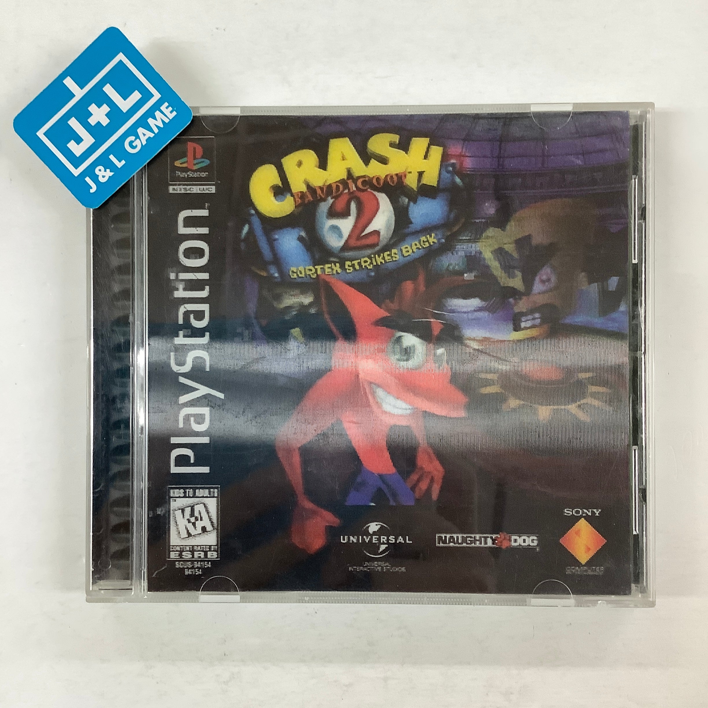 Crash Bandicoot 2: Cortex Strikes Back  - (PS1) PlayStation 1 [Pre-Owned] Video Games SCEA   