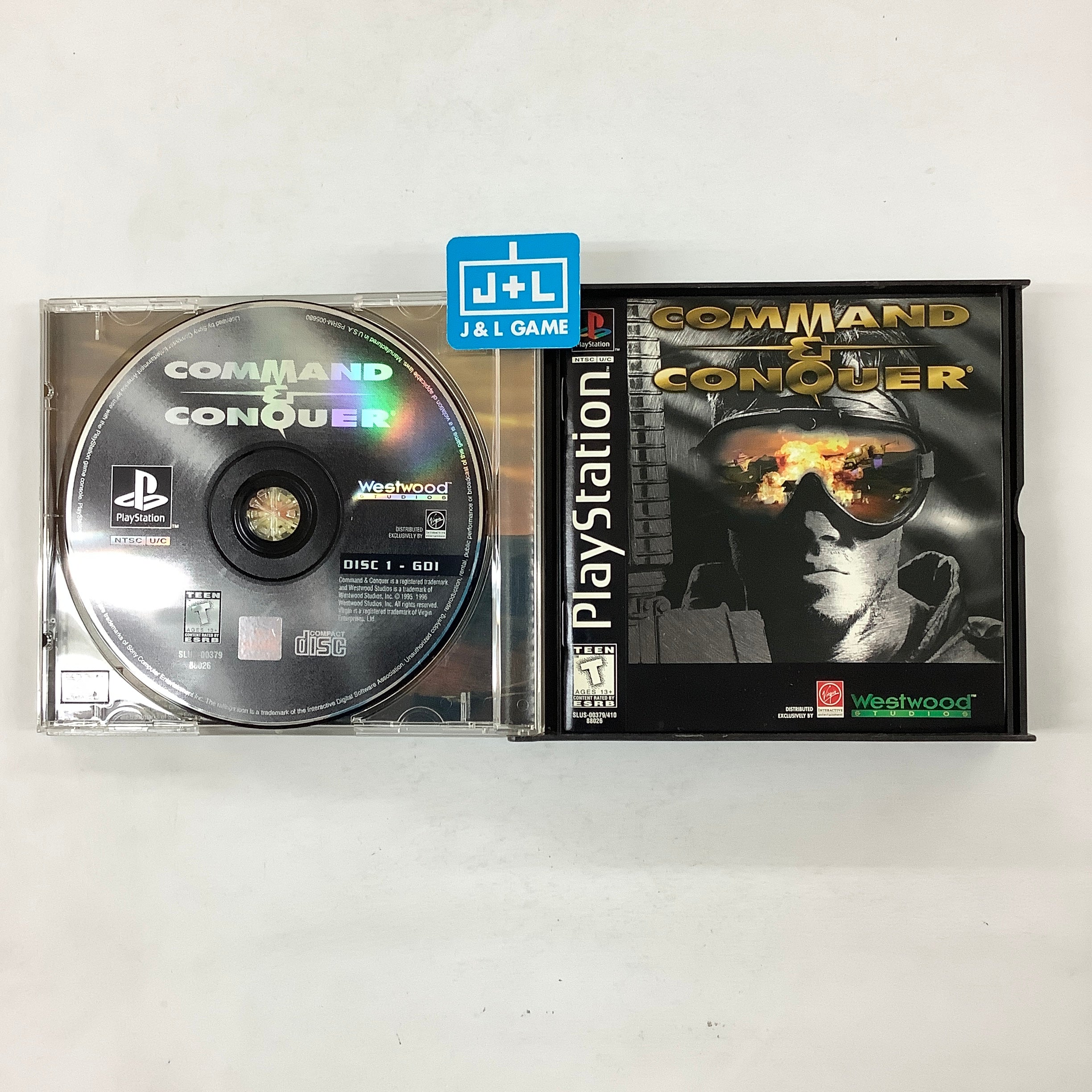 Command & Conquer - (PS1) PlayStation 1 [Pre-Owned] Video Games Westwood Studios   