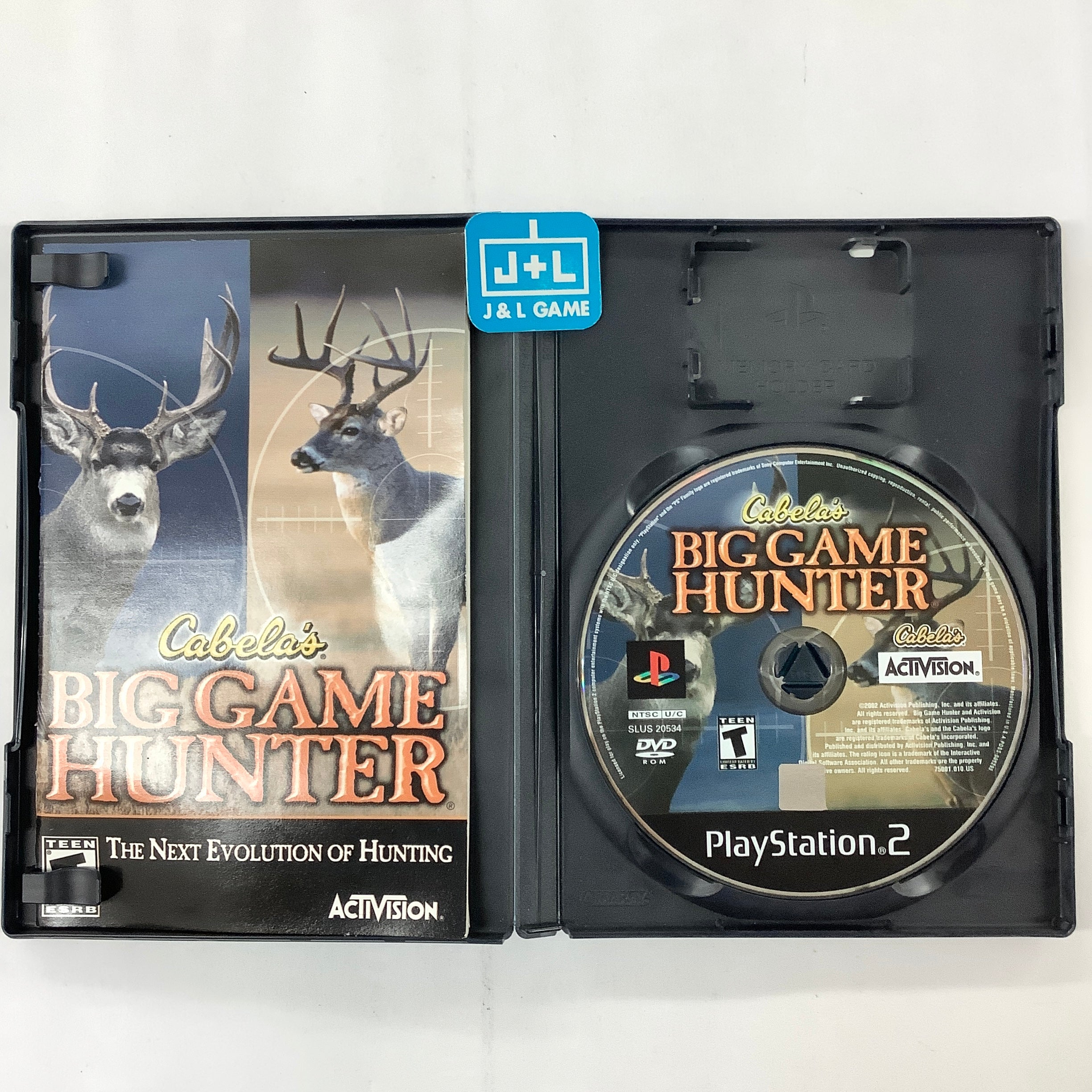 Cabela's Big Game Hunter (2002) - (PS2) PlayStation 2 [Pre-Owned] Video Games Activision   