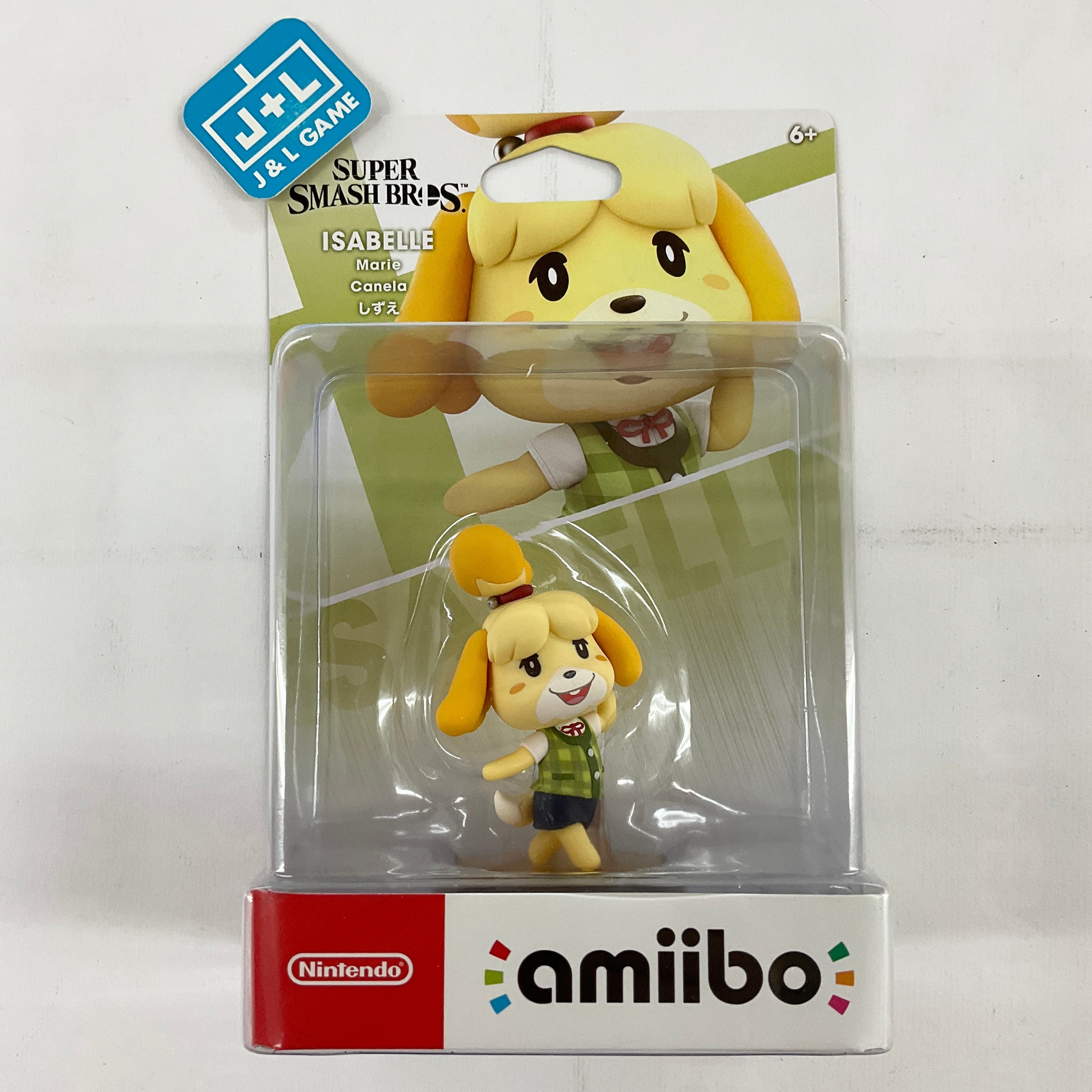 Isabelle (Super Smash Bros. series) - Nintendo WiiU Amiibo (Japanese Import) Amiibo Nintendo   