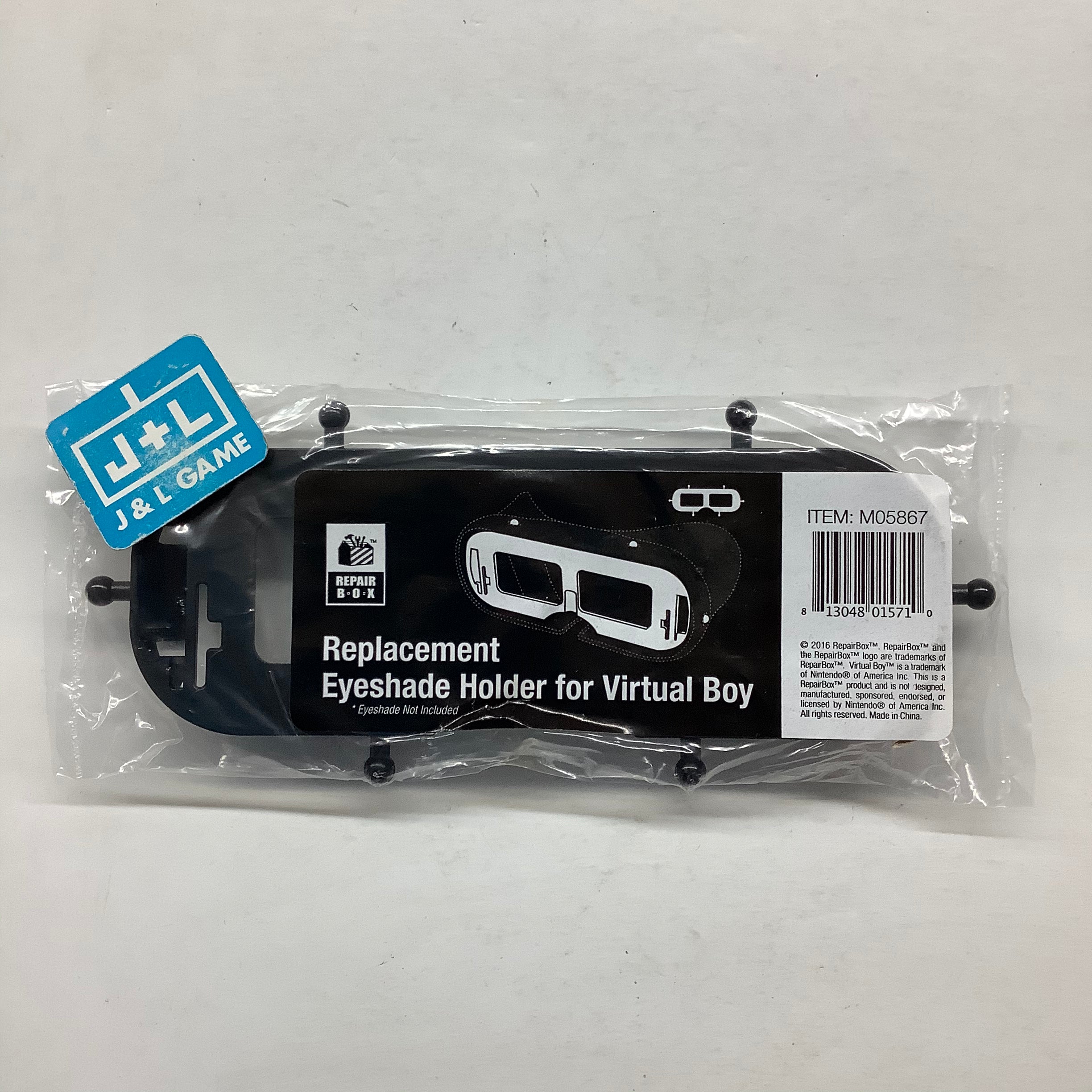 Virtual Boy Replacement Eyeshade Holder - (VB) Virtual Boy Accessories RepairBox   