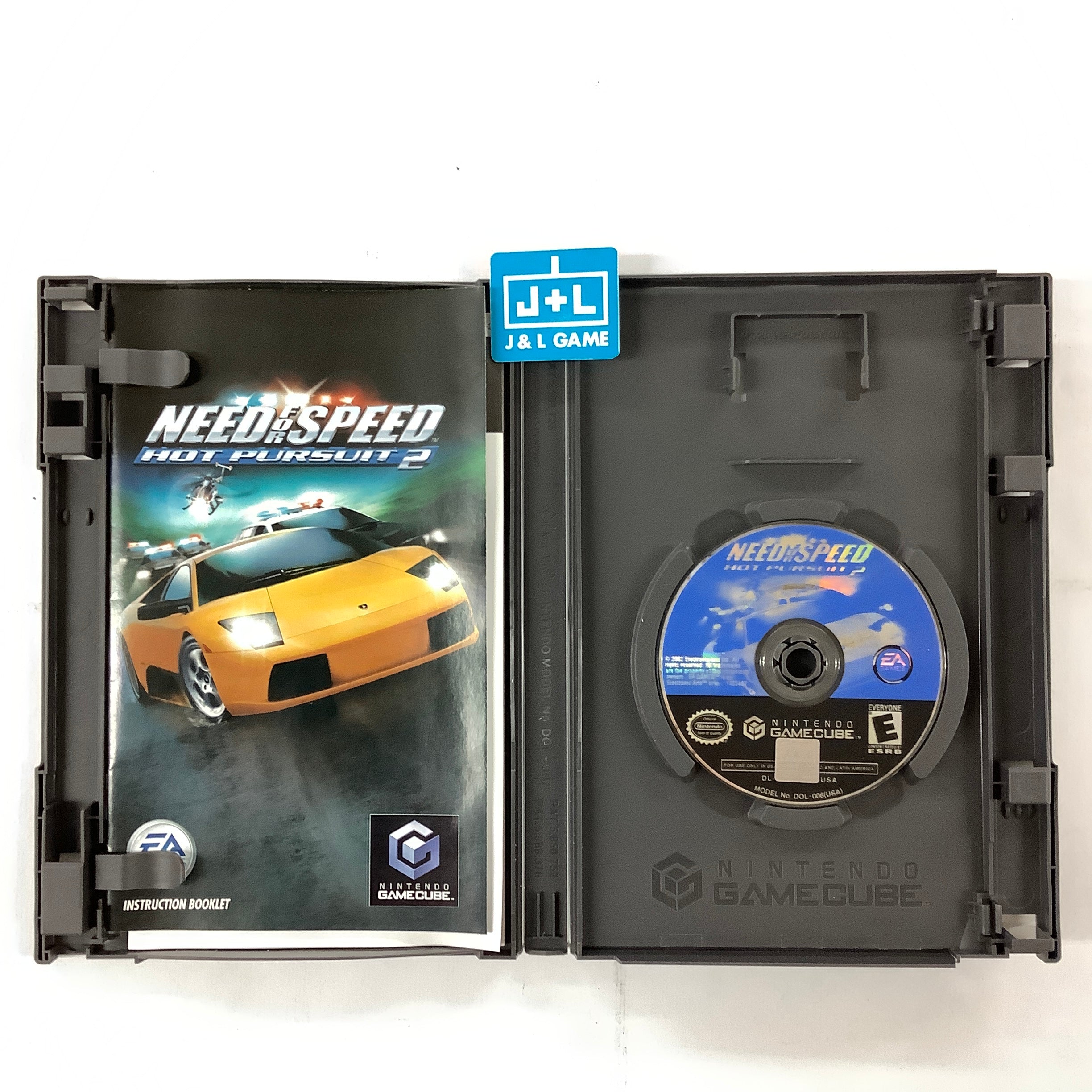 Need for Speed: Hot Pursuit 2 (Player's Choice) - (GC) GameCube [Pre-Owned] Video Games Electronic Arts   