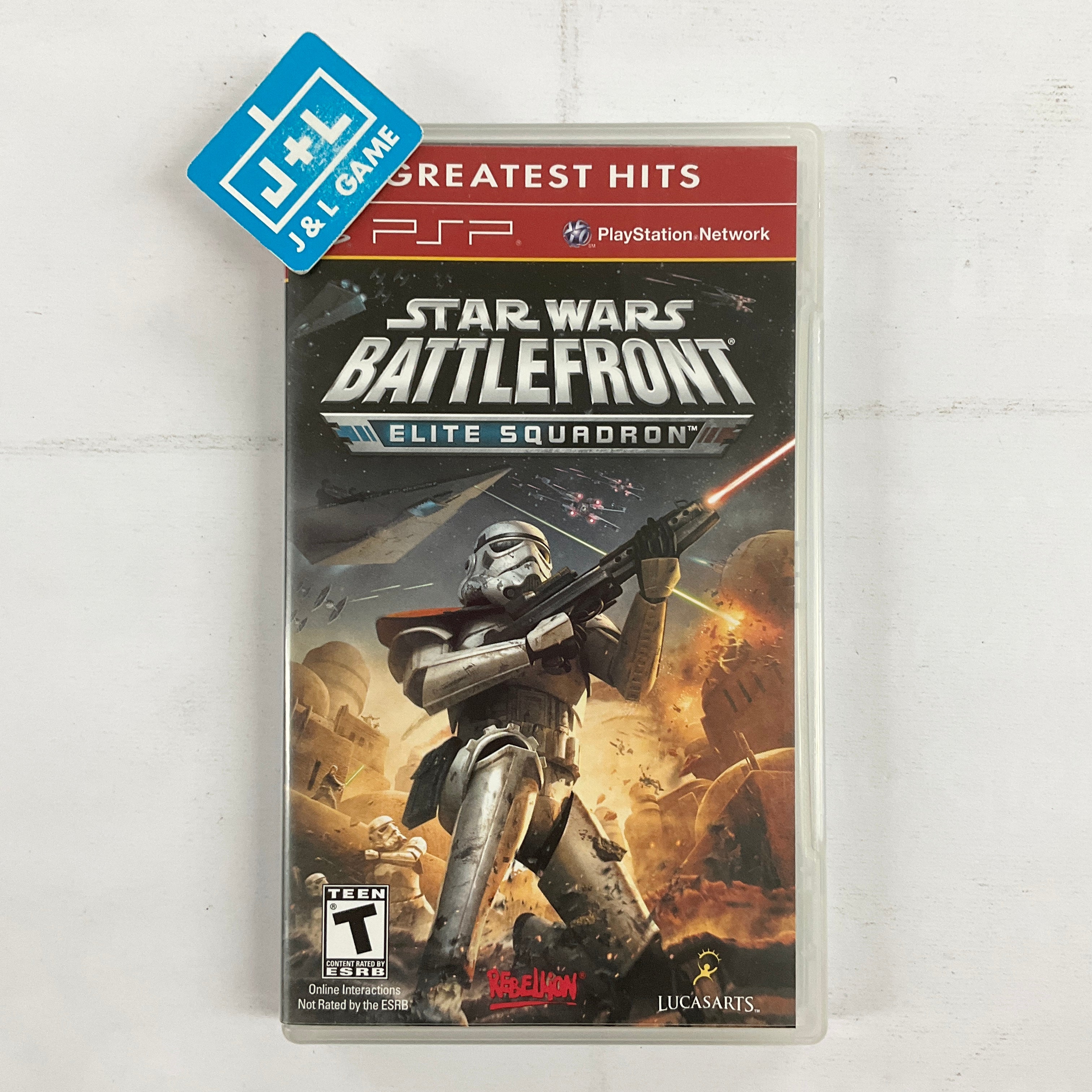 Star Wars Battlefront: Elite Squadron (Greatest Hits) - Sony PSP [Pre-Owned] Video Games LucasArts   