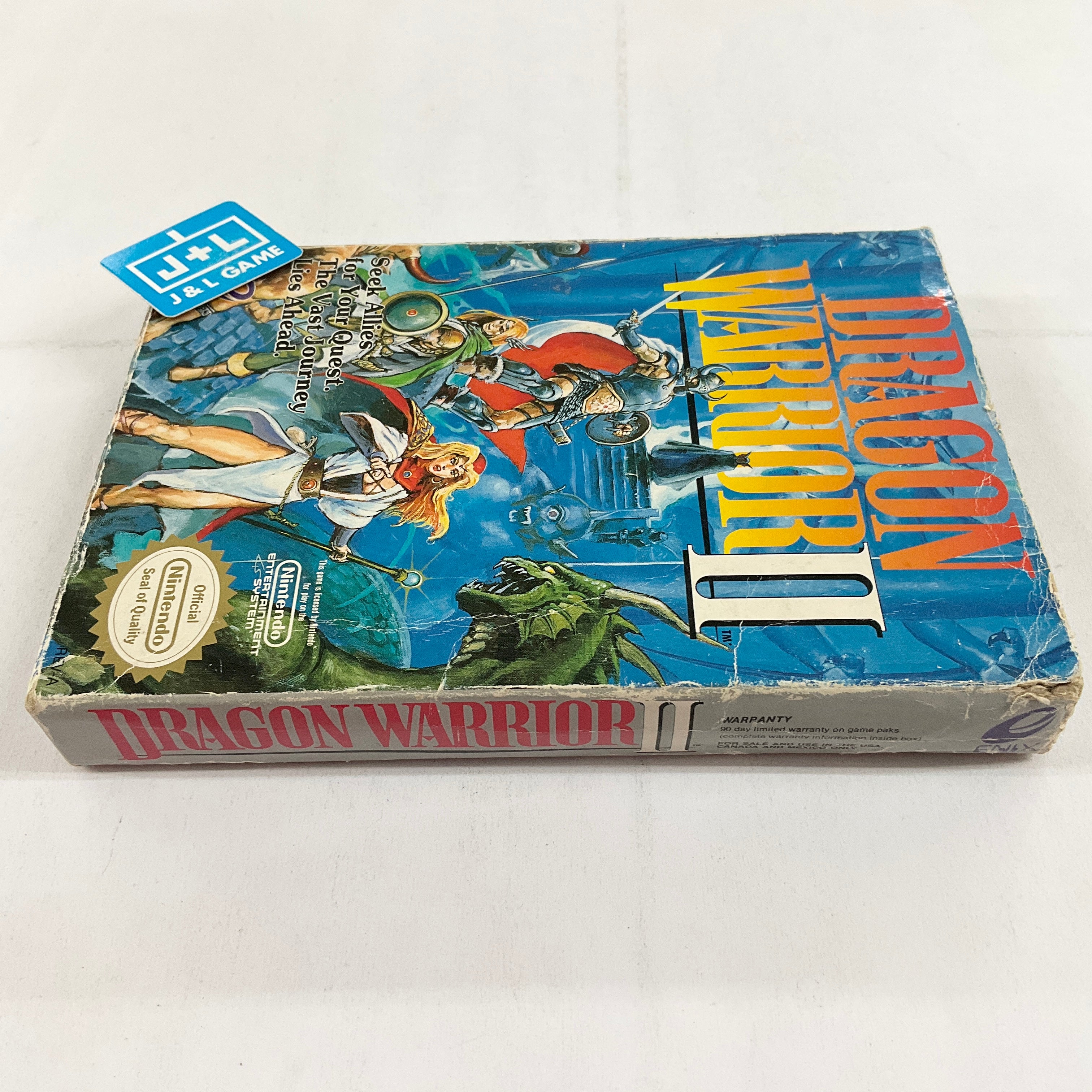 Dragon Warrior II - (NES) Nintendo Entertainment System [Pre-Owned] Video Games Enix America, Inc.   