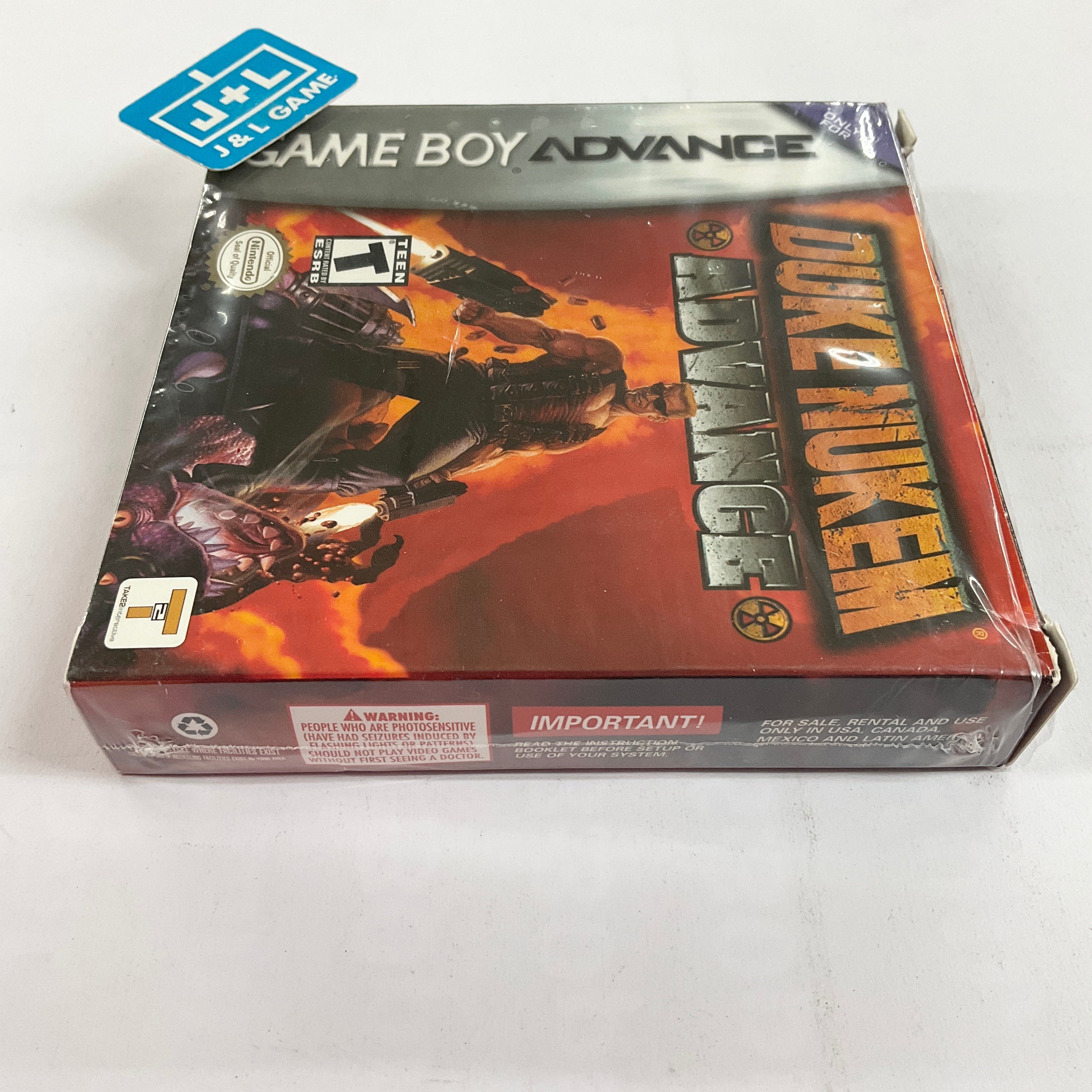 Duke Nukem Advance - (GBA) Game Boy Advance [Pre-Owned] Video Games Take-Two Interactive   