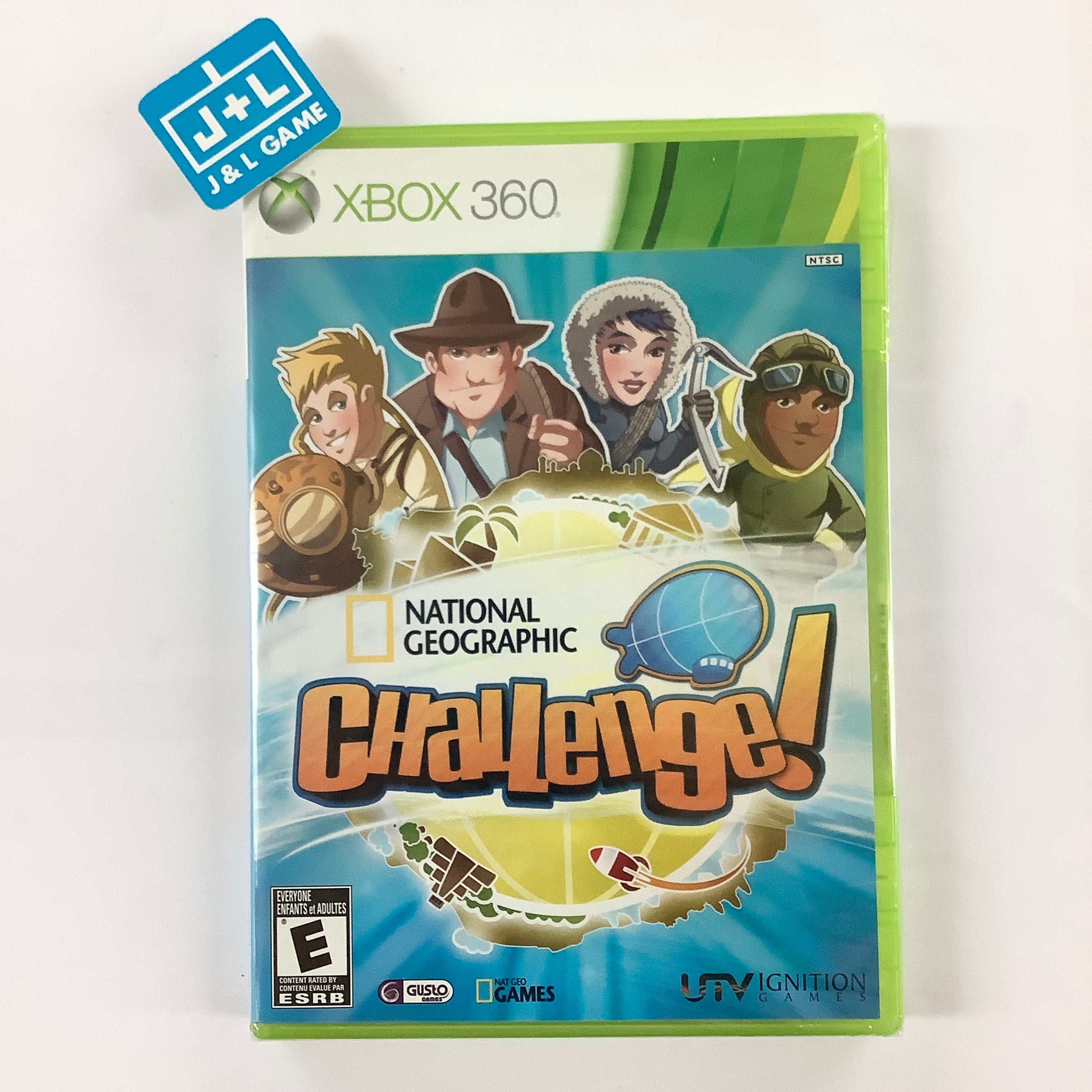 National Geographic Challenge! - Xbox 360 Video Games Ignition Entertainment   