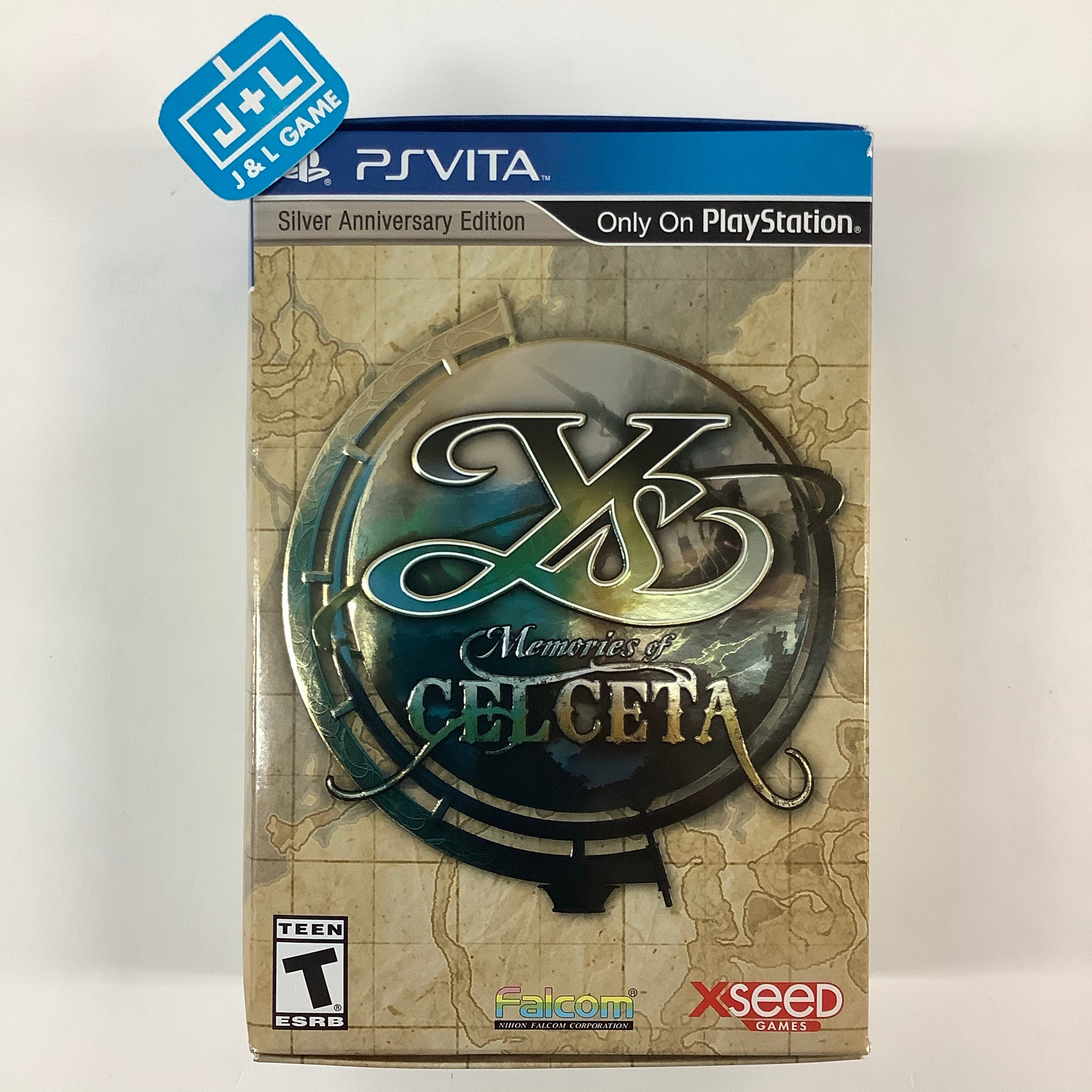 Ys: Memories of Celceta (Silver Anniversary Edition) - (PSV) PlayStation Vita [Pre-Owned] Video Games XSEED Games   