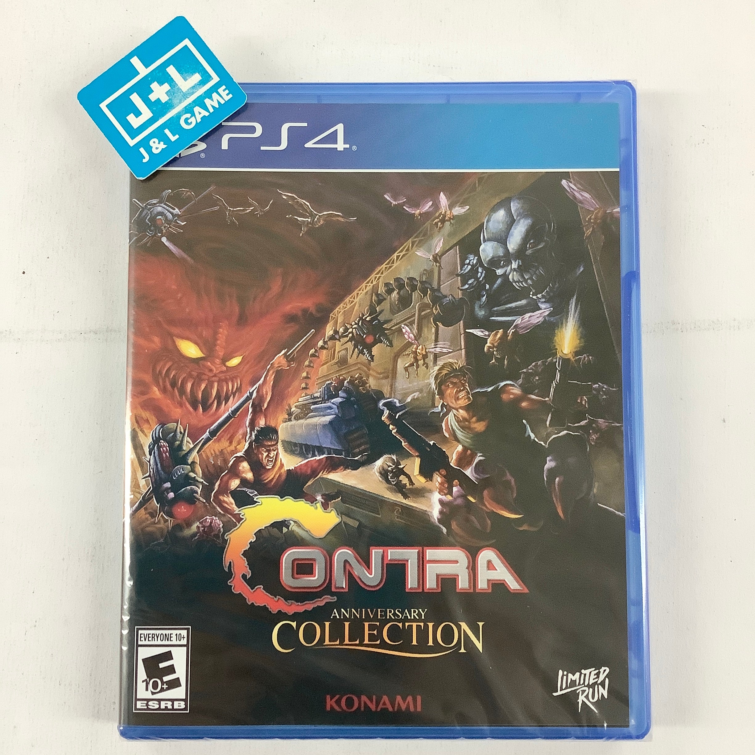 Contra Anniversary Collection (Limited Run #446) - (PS4) PlayStation 4 Video Games Limited Run Games   