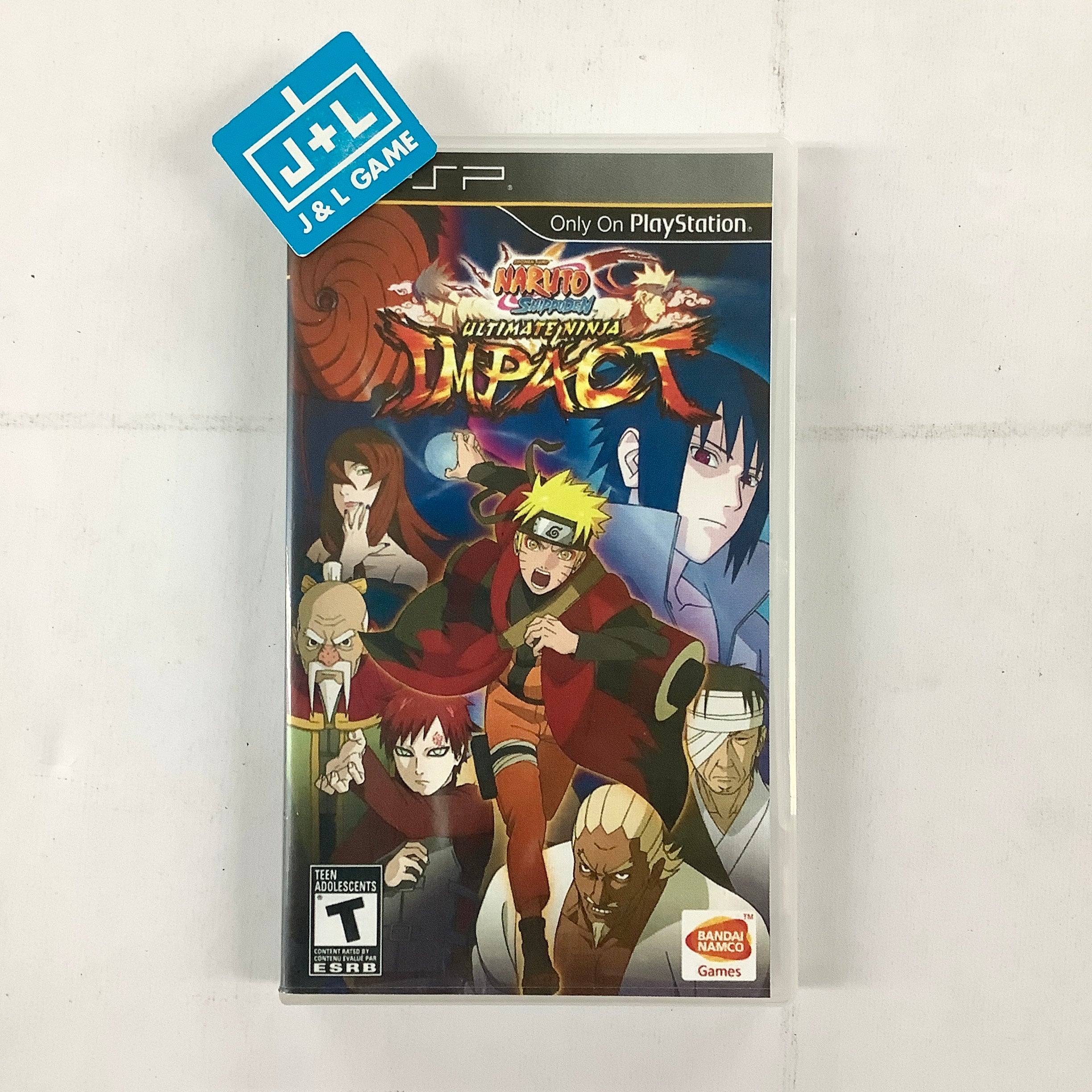 Naruto Shippuden: Ultimate Ninja Impact - Sony PSP [Pre-Owned] Video Games Namco Bandai Games   